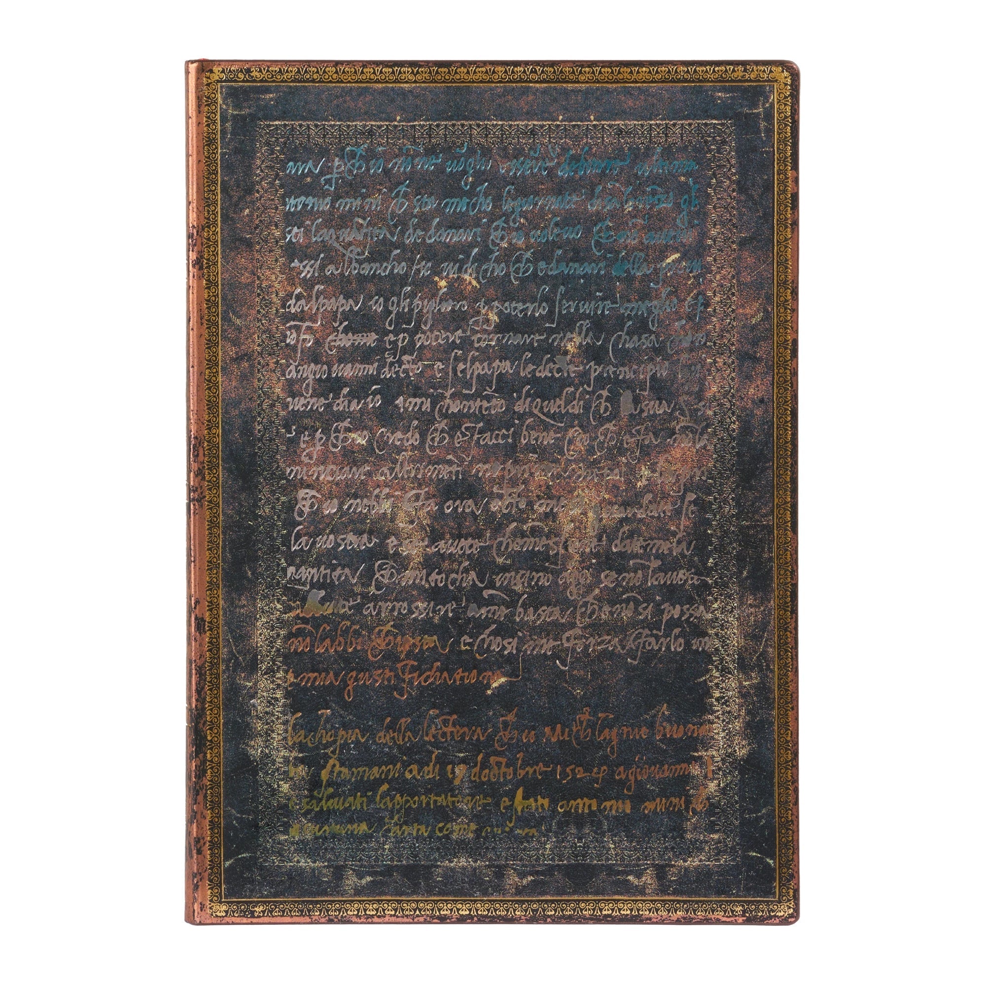 Carnet PAPERBLANKS Michel - Ange, Manuscrit - Midi - Softcover - Ligné - 176p - 9781439796368