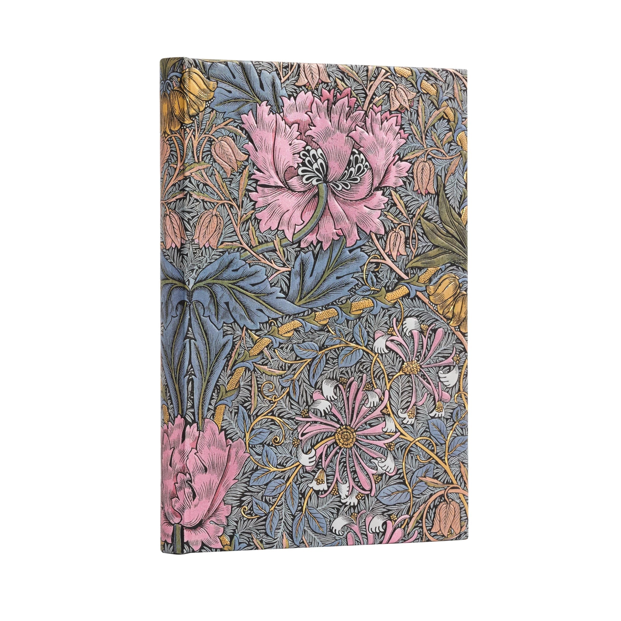 Carnet PAPERBLANKS Morris Chèvrefeuille Rose - Midi - Hardcover - Uni - 144p - 9781439793886