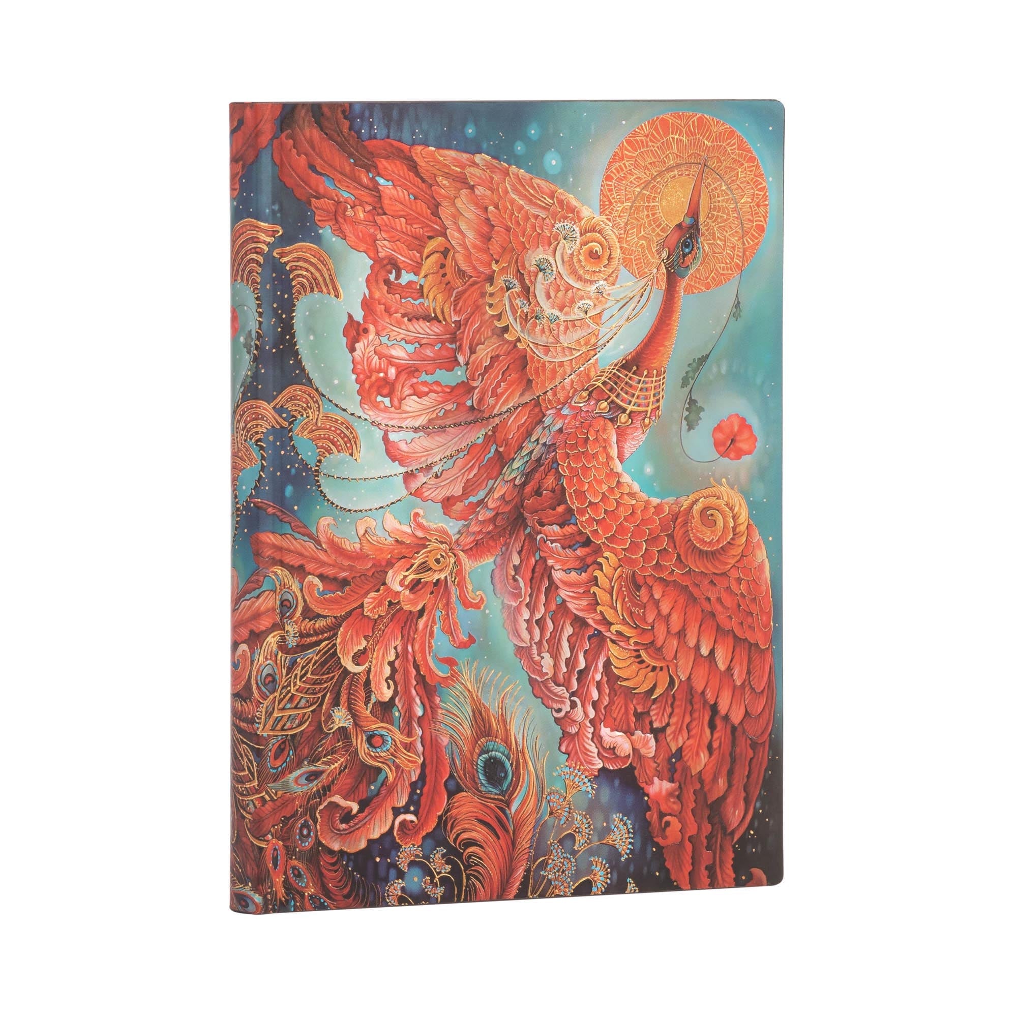 Carnet PAPERBLANKS Oiseau de Feu - Midi - Softcover - Ligné - 176p - 9781439782118