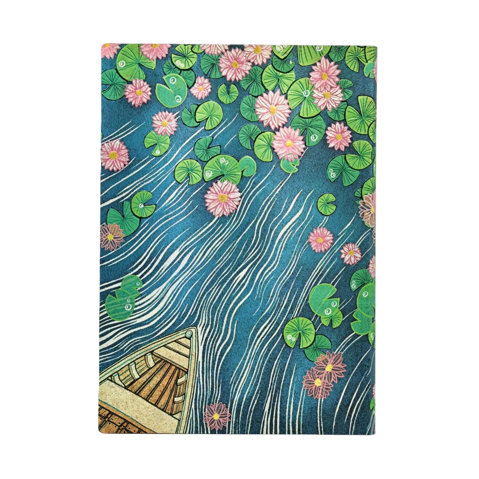 Carnet PAPERBLANKS Rivière aux Lotus - Midi - Softcover - Ligné - 176p - 9780349715506