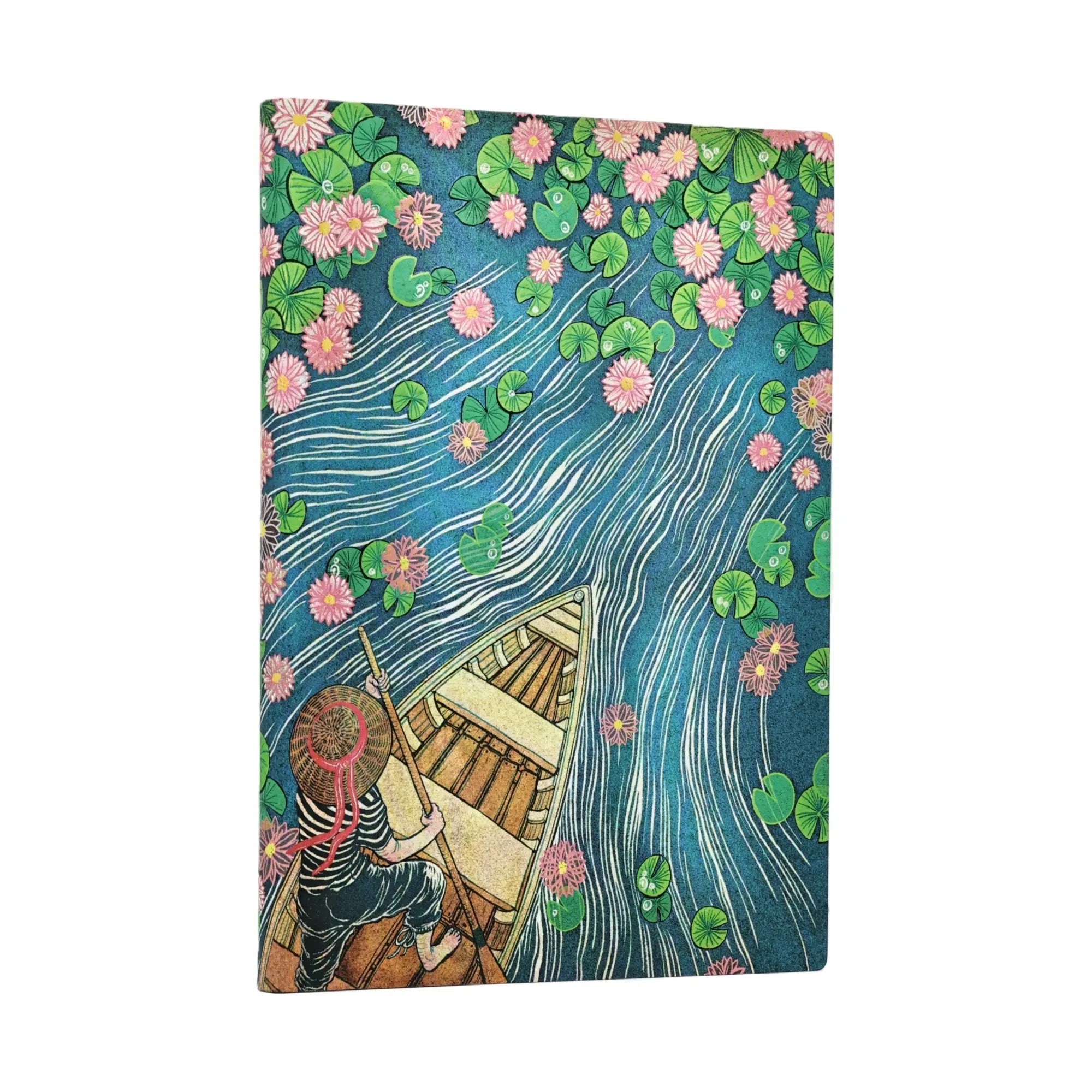 Carnet PAPERBLANKS Rivière aux Lotus - Midi - Softcover - Ligné - 176p - 9780349715506