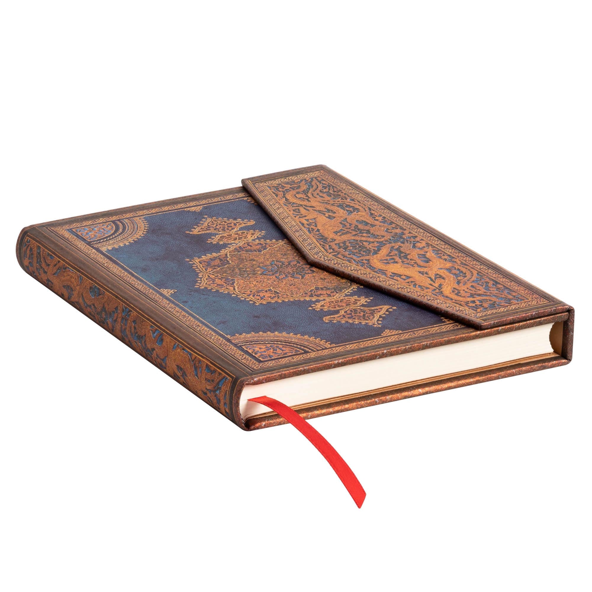 Carnet PAPERBLANKS Safavide Indigo - Midi - Hardcover - Ligné - 144p - 9781439781999