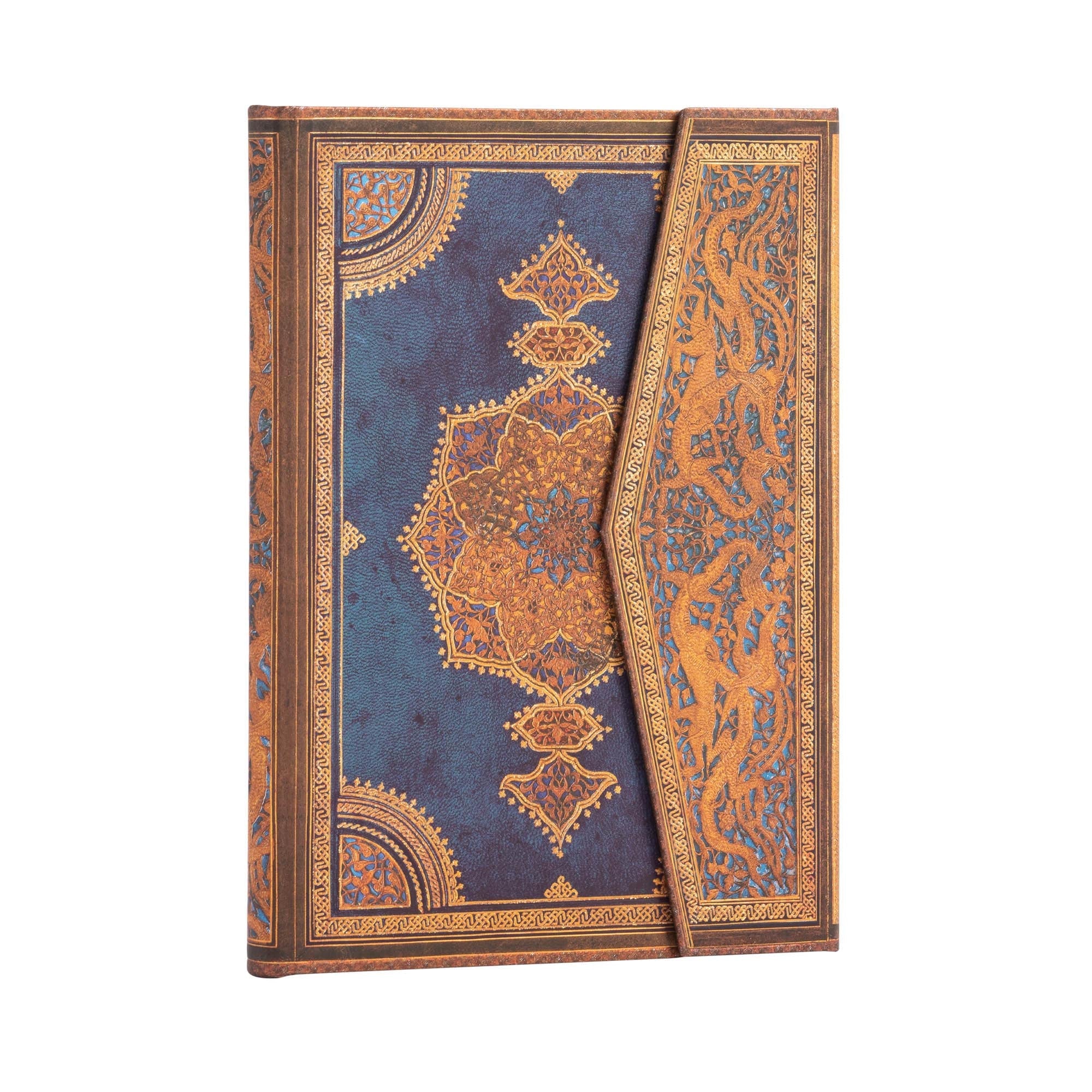 Carnet PAPERBLANKS Safavide Indigo - Midi - Hardcover - Ligné - 144p - 9781439781999