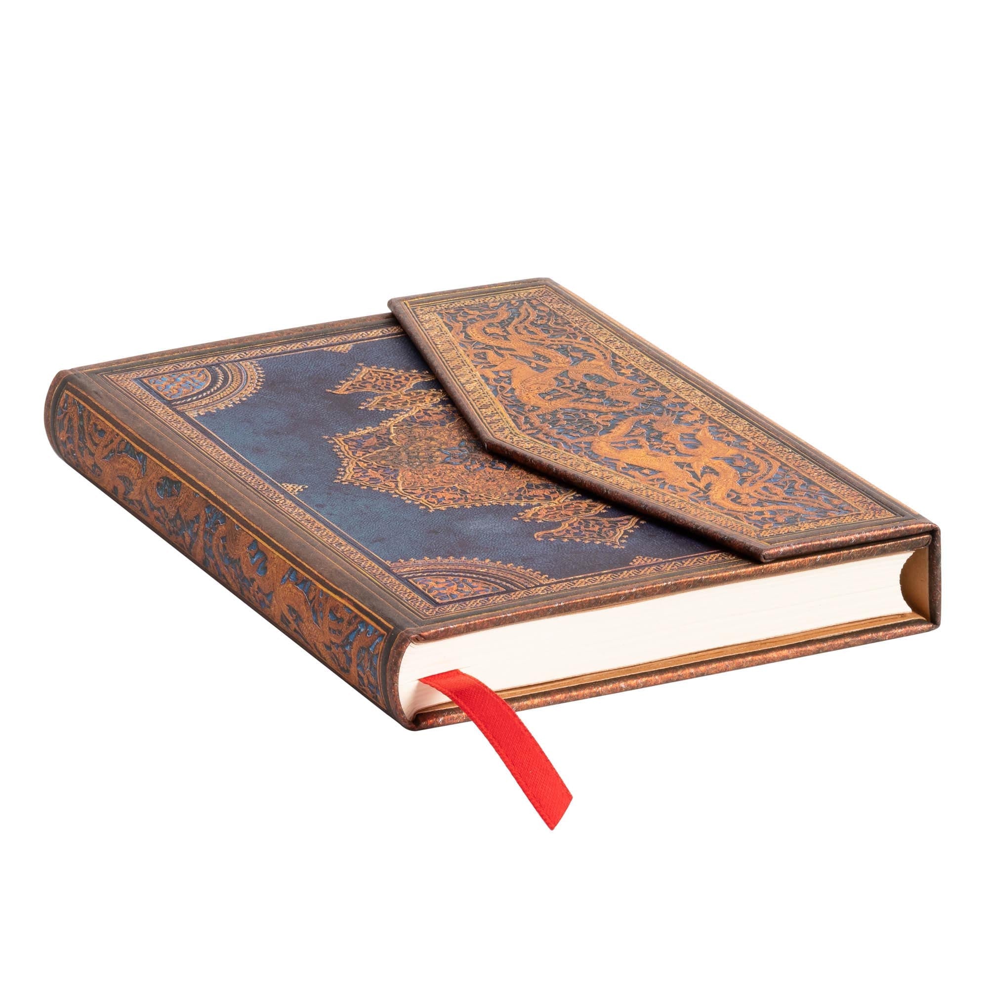 Carnet PAPERBLANKS Safavide Indigo - Mini - Hardcover - Ligné - 176p - 9781439782019