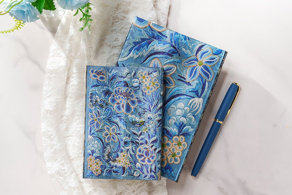 Carnet PAPERBLANKS Saule Bleu - Mini - Hardcover - Ligné - 176p - 9781439798973