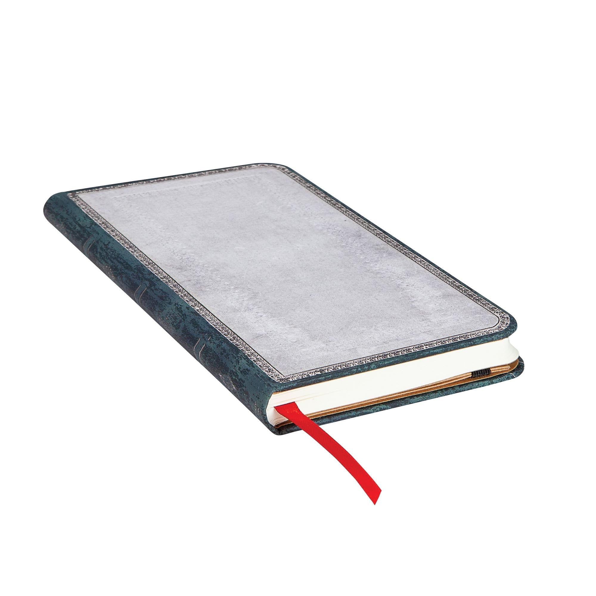 Carnet PAPERBLANKS Silex Blanc - Slim - Hardcover - Ligné - 176p - 9781439754450