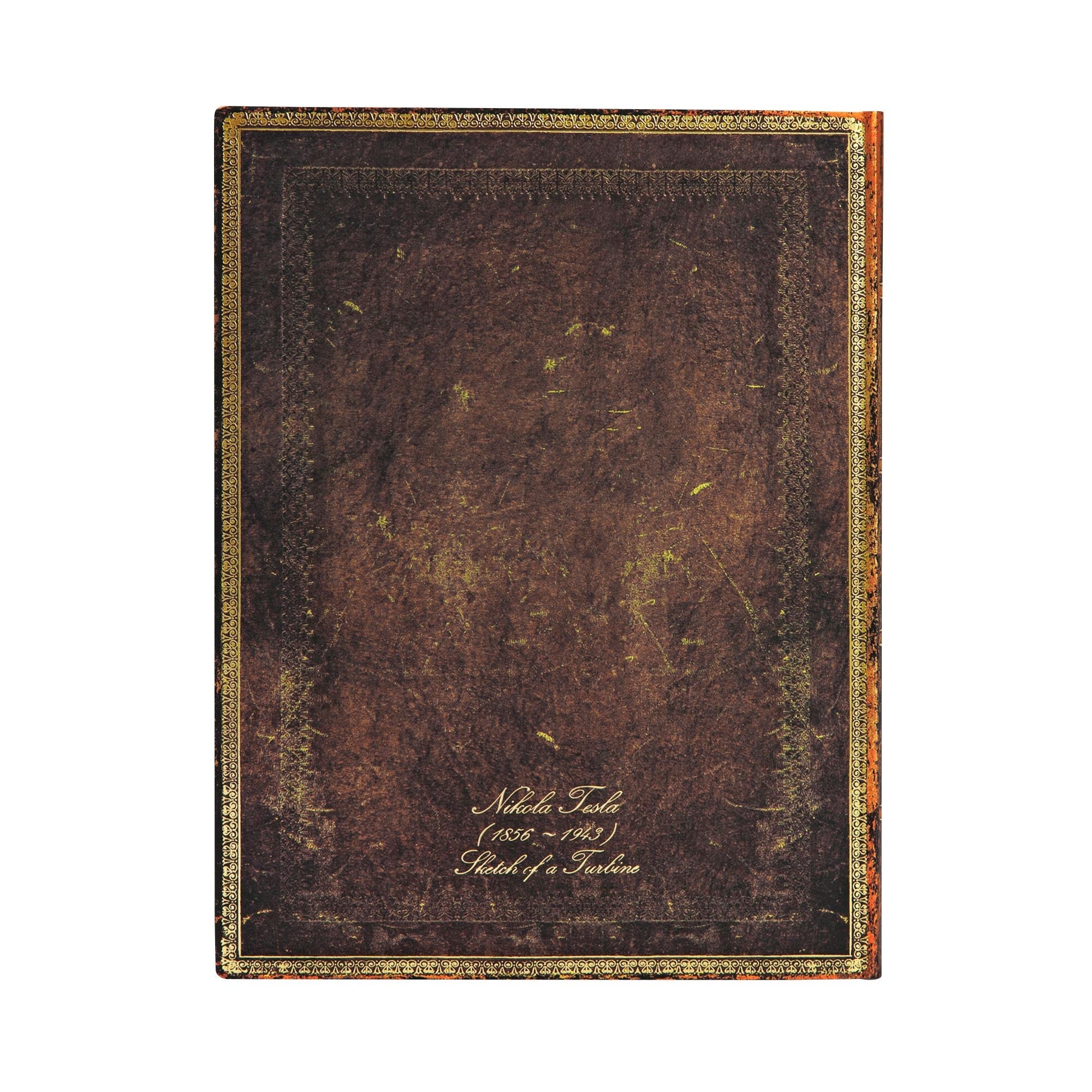 Carnet PAPERBLANKS Tesla, Croquis d'une Turbine - Ultra - Softcover - Ligné - 176p - 9781439764329