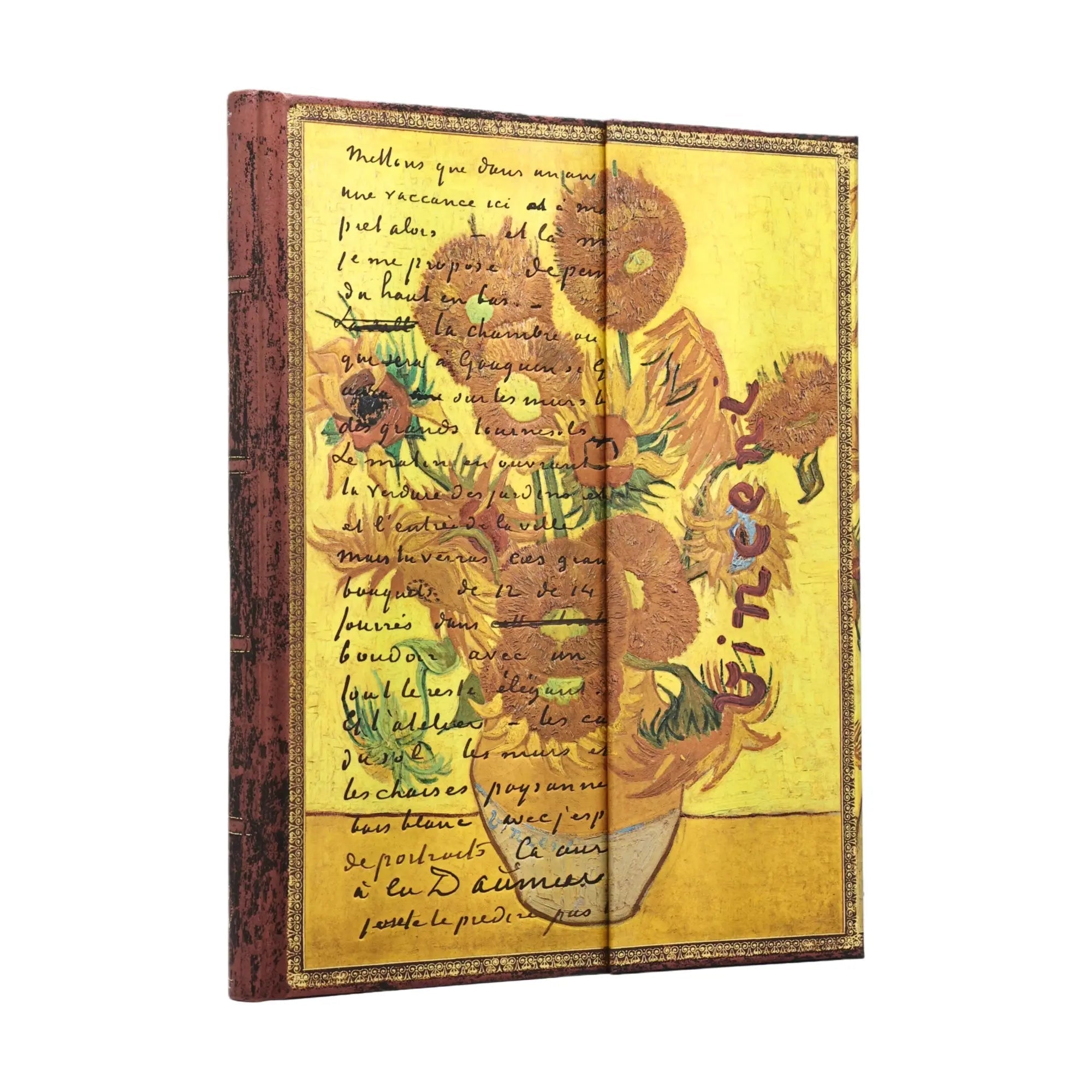 Carnet PAPERBLANKS Van Gogh, Tournesols - Ultra - Hardcover - Ligné - 144p - 9780349715186