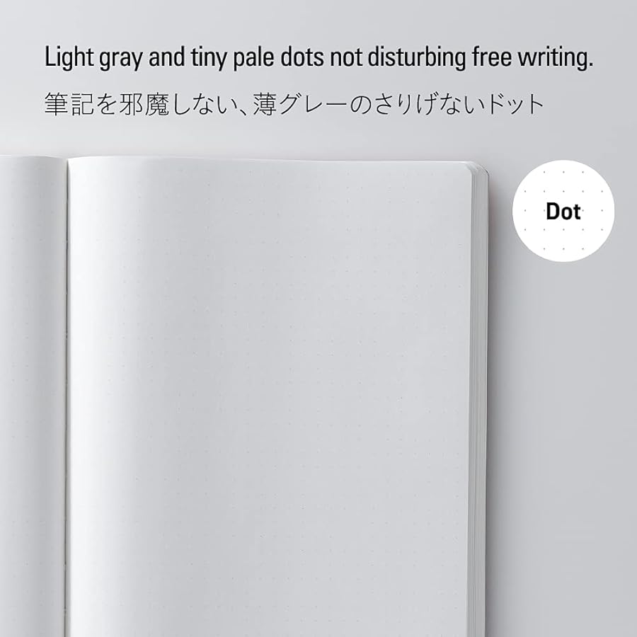 Carnet STÁLOGY 365Days Notebook - A5 - Softcover - Pointillé - Blue - 4904140081492