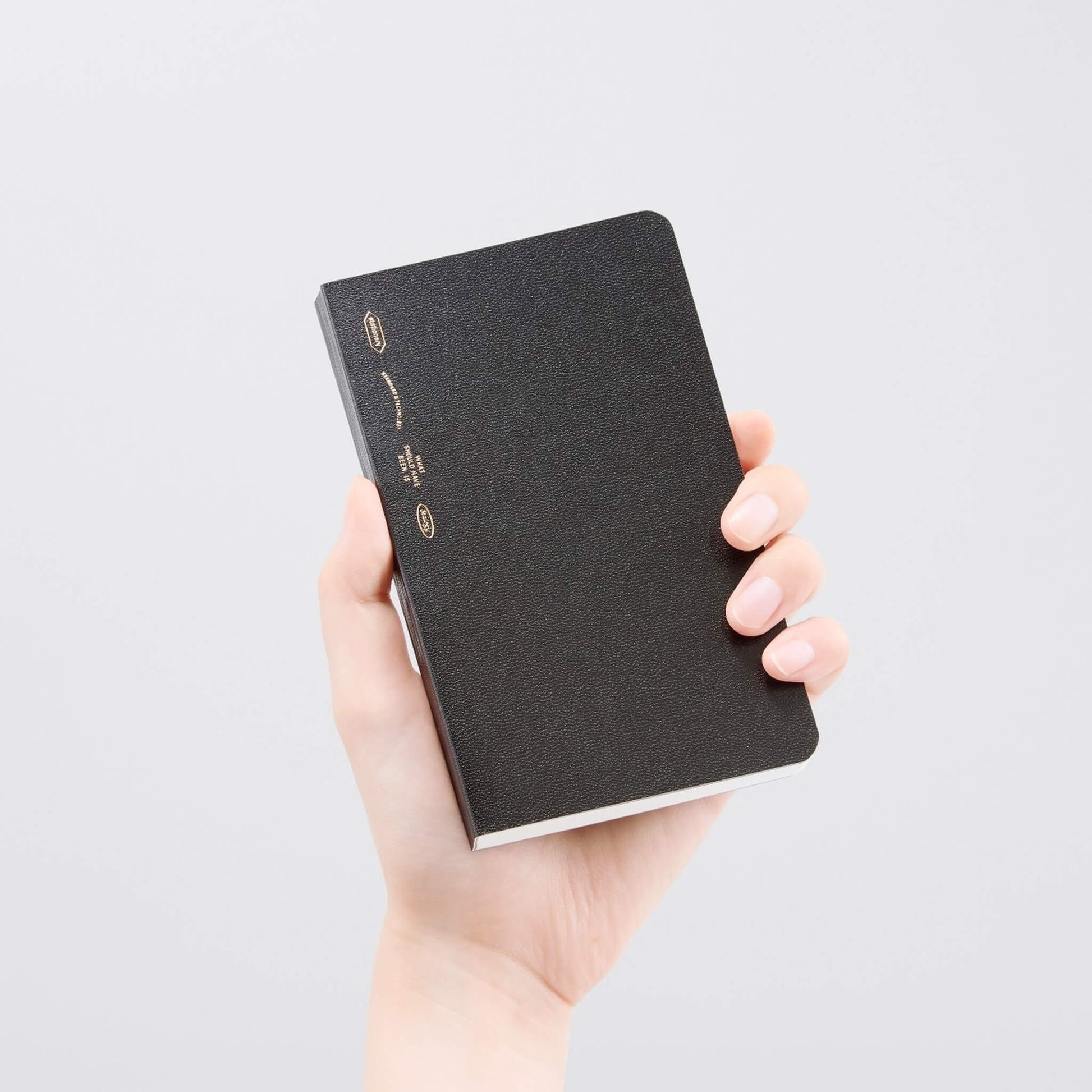 Carnet STÁLOGY 365Days Notebook - A6 Slim - Softcover - Quadrillé - Black - 4904140081850