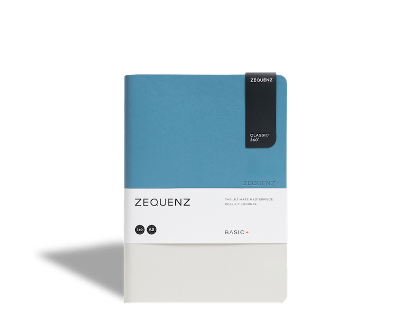 Carnet ZEQUENZ Basic+ - A5 - Ligné - Arctic Sky - 8859340526587