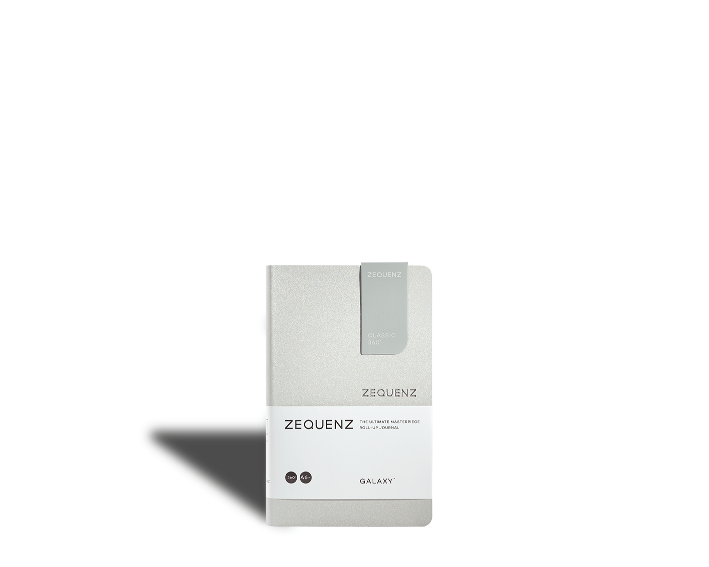 Carnet ZEQUENZ Galaxy - A6 - Uni - Silver Star - 