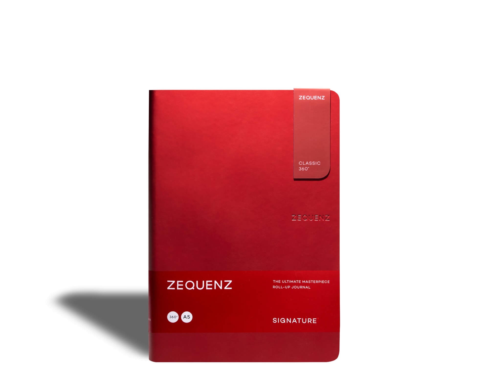 Carnet ZEQUENZ Signature Classic - A5 - Quadrillé - Red - 8859340500068