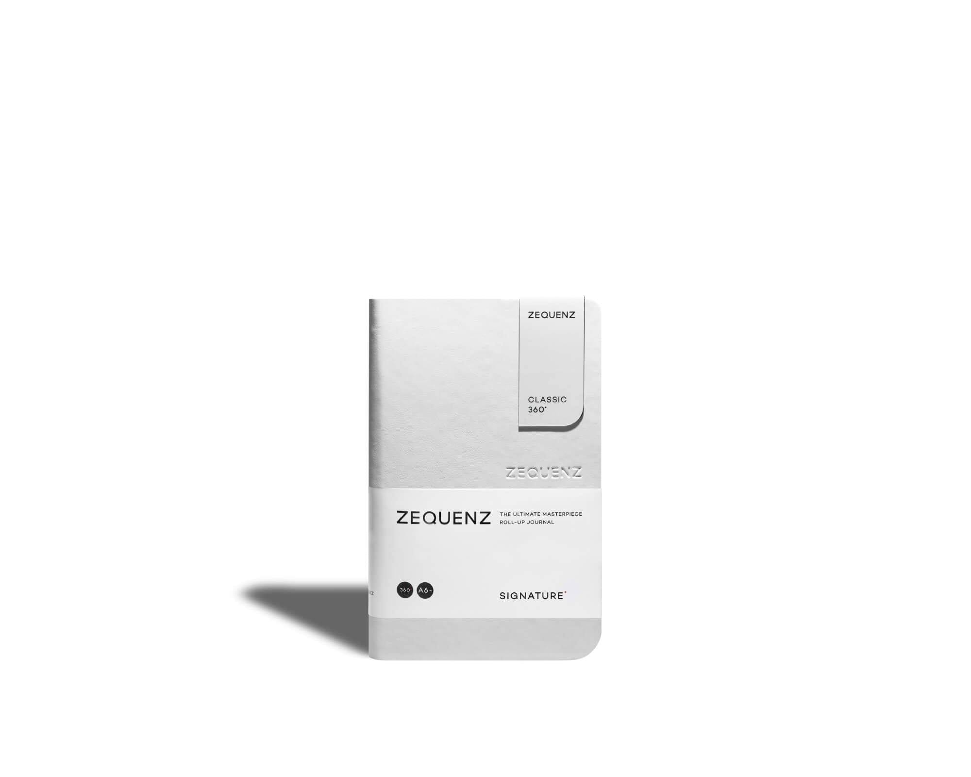 Carnet ZEQUENZ Signature Classic - A6 - Quadrillé - White - 