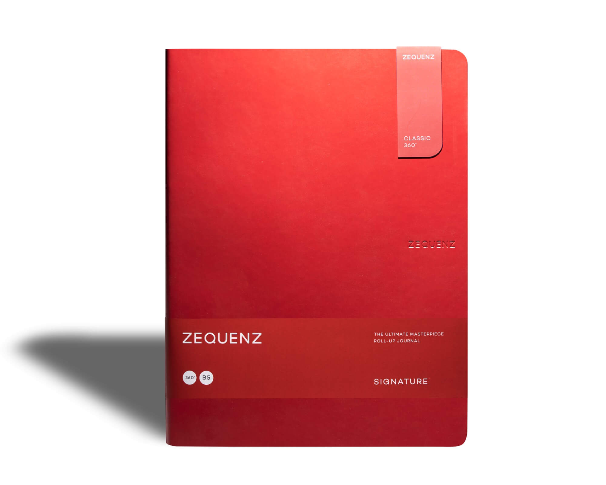 Carnet ZEQUENZ Signature Lite - B5 - Ligné - Red - 8859340500518