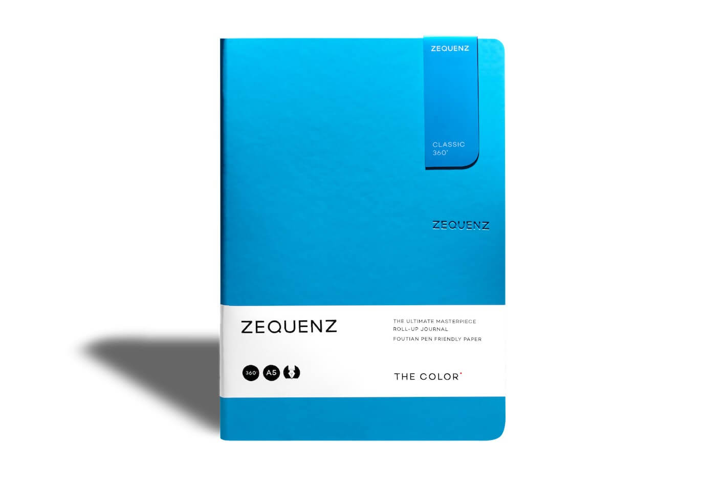 Carnet ZEQUENZ The Color - A5 - Ligné - Ocean - 8859340517233