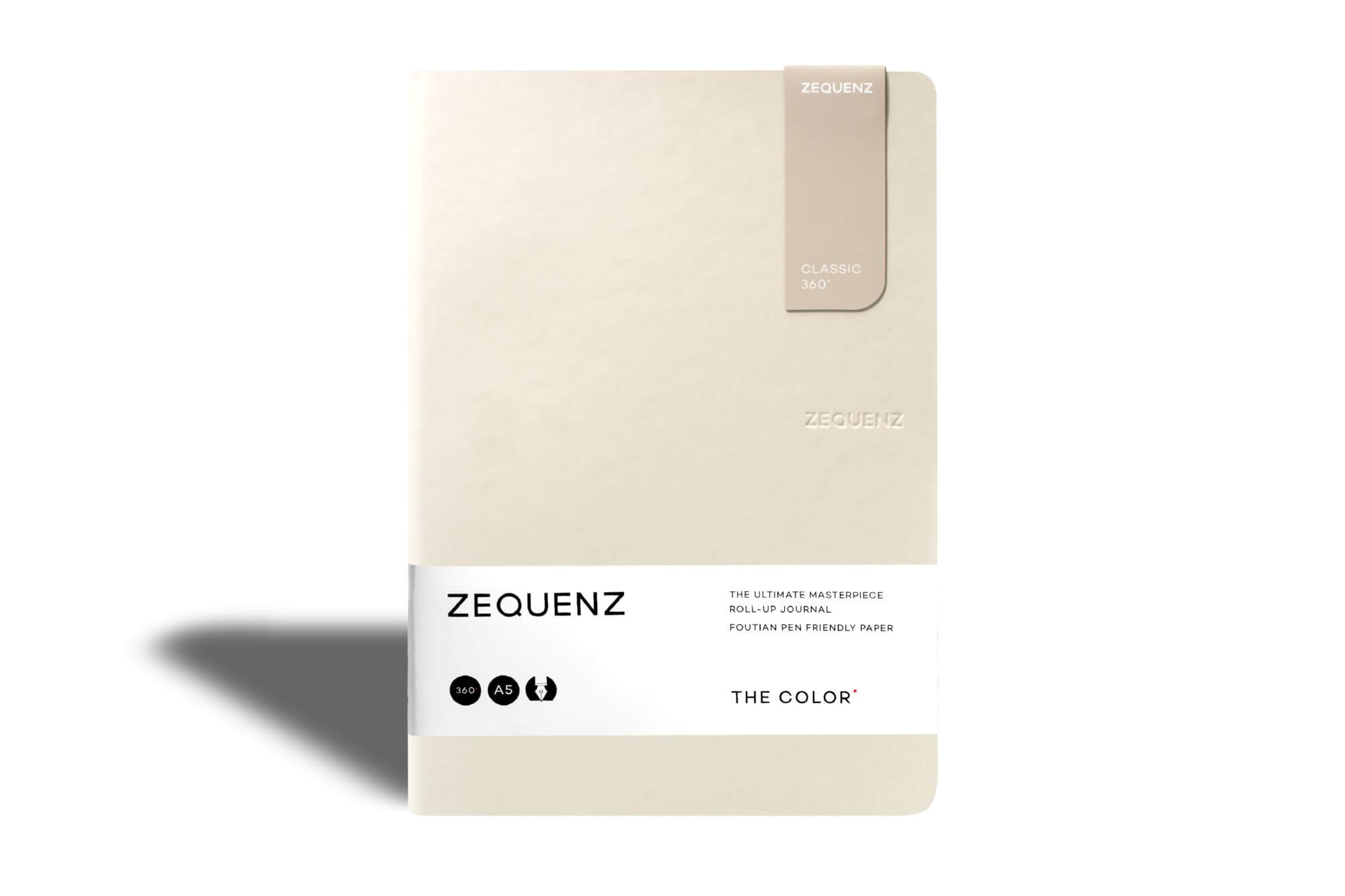 Carnet ZEQUENZ The Color - A5 - Pointillé - Beige - 8859340511477