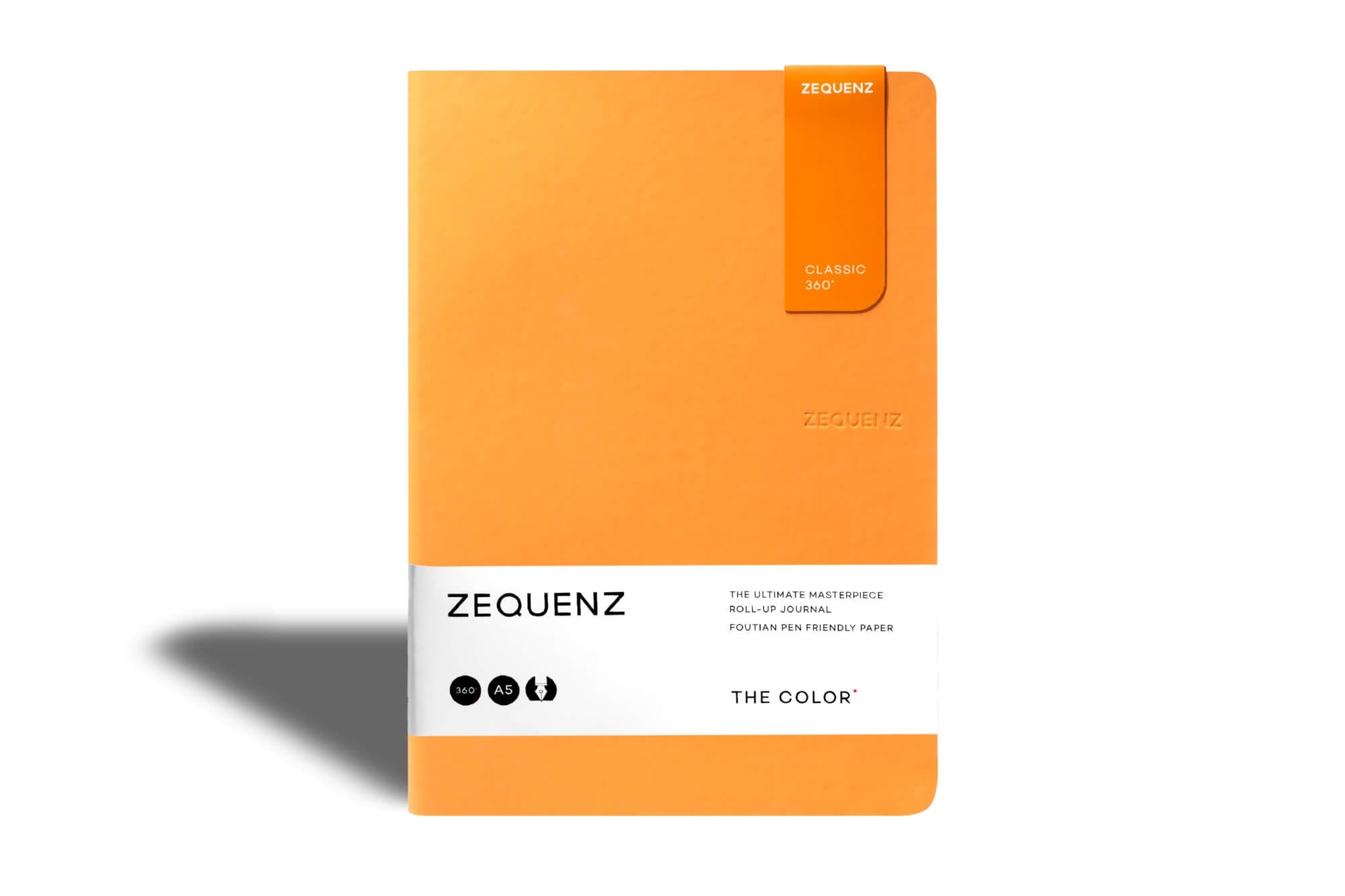 Carnet ZEQUENZ The Color - A5 - Quadrillé - Apricot - 8859340511729