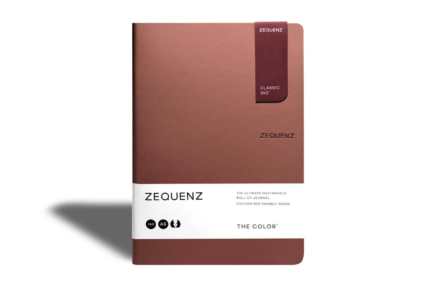 Carnet ZEQUENZ The Color - A5 - Quadrillé - Terra - 8859340517103