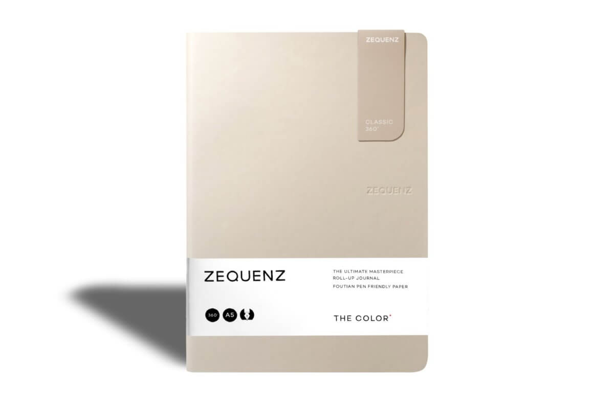 Carnet ZEQUENZ The Color - A5 - Uni - Taupe - 8859340511668