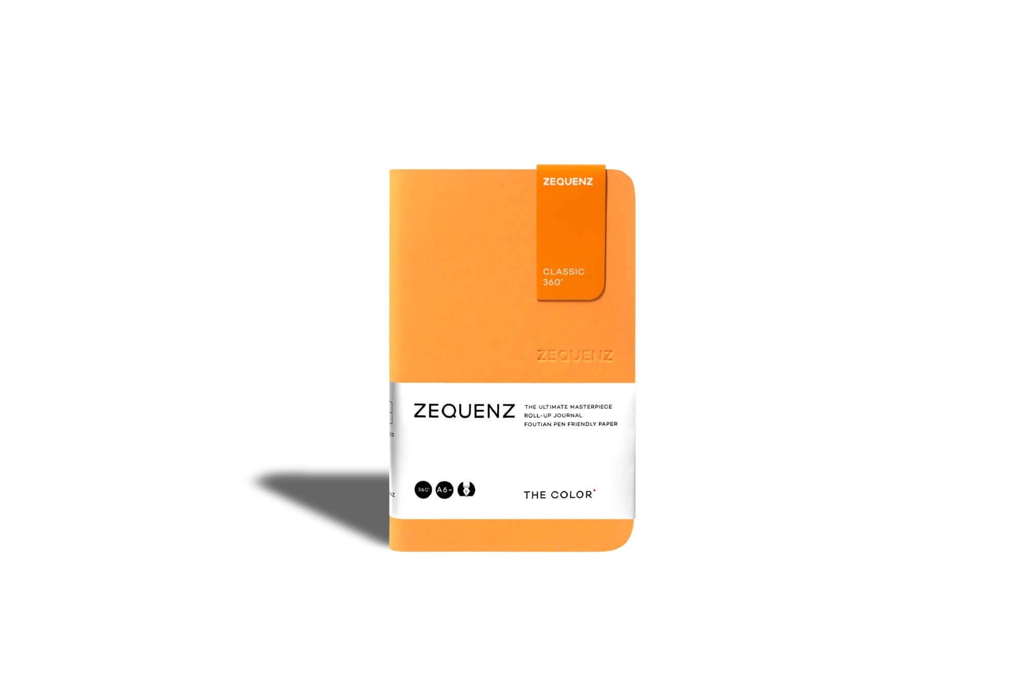 Carnet ZEQUENZ The Color - A6 - Pointillé - Apricot - 8859340512917