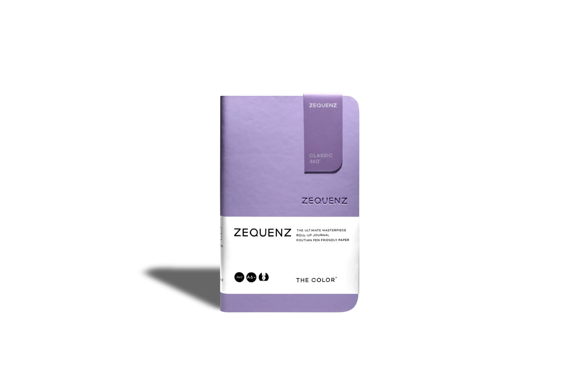Carnet ZEQUENZ The Color - A6 - Pointillé - Lavender - 8859340517776