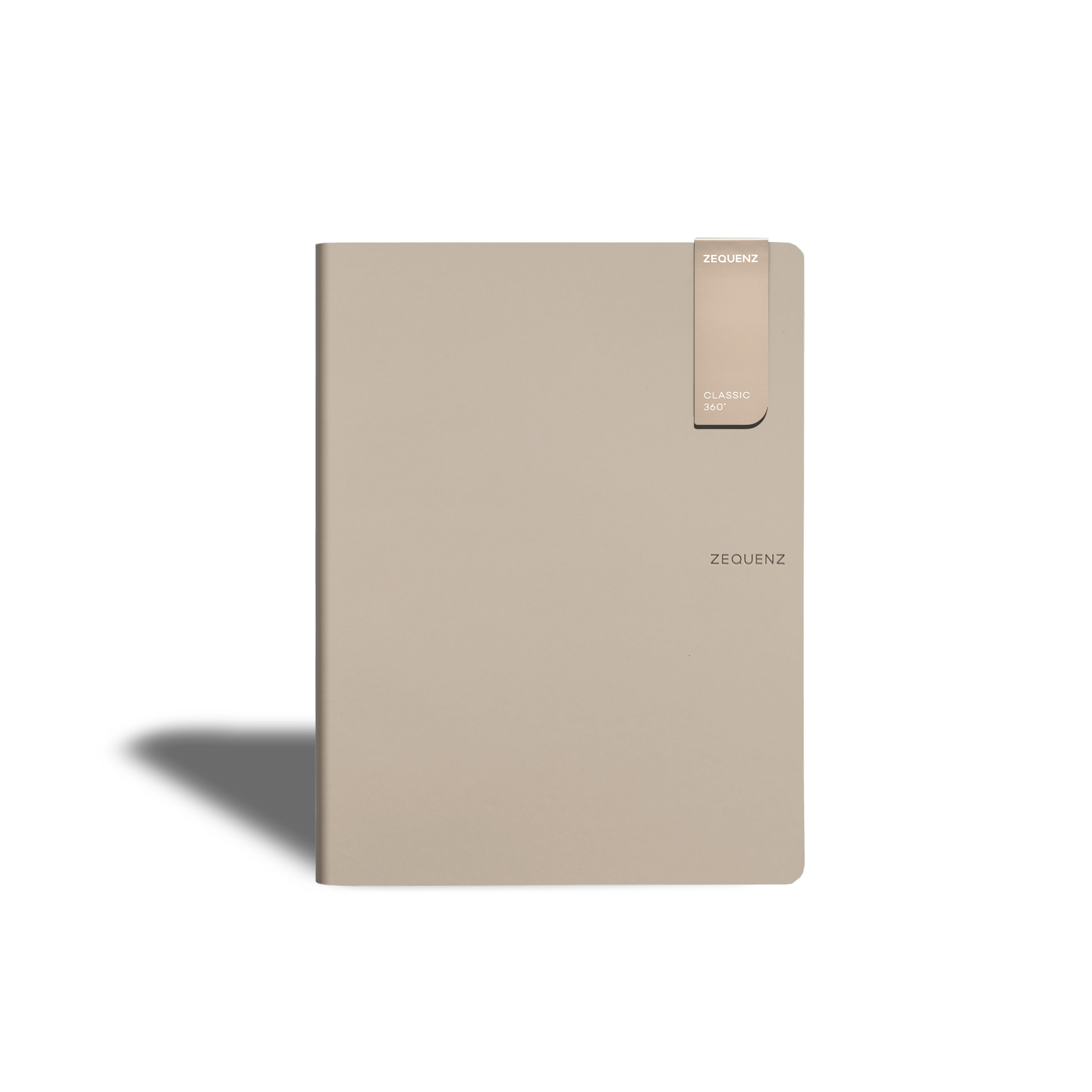 Carnet ZEQUENZ The Color - B5 - Ligné - Taupe - 