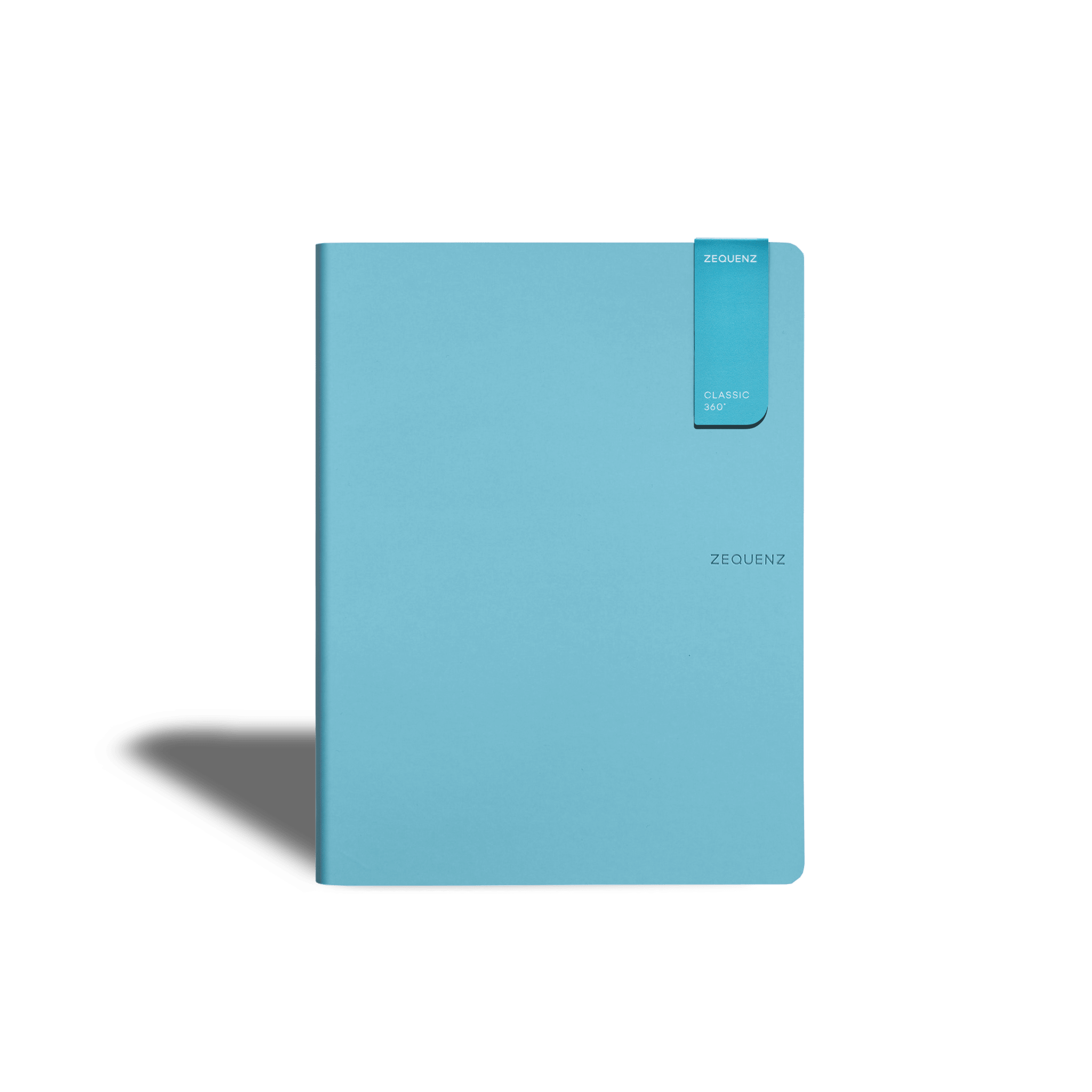 Carnet ZEQUENZ The Color - B5 - Ligné - Turquoise - 