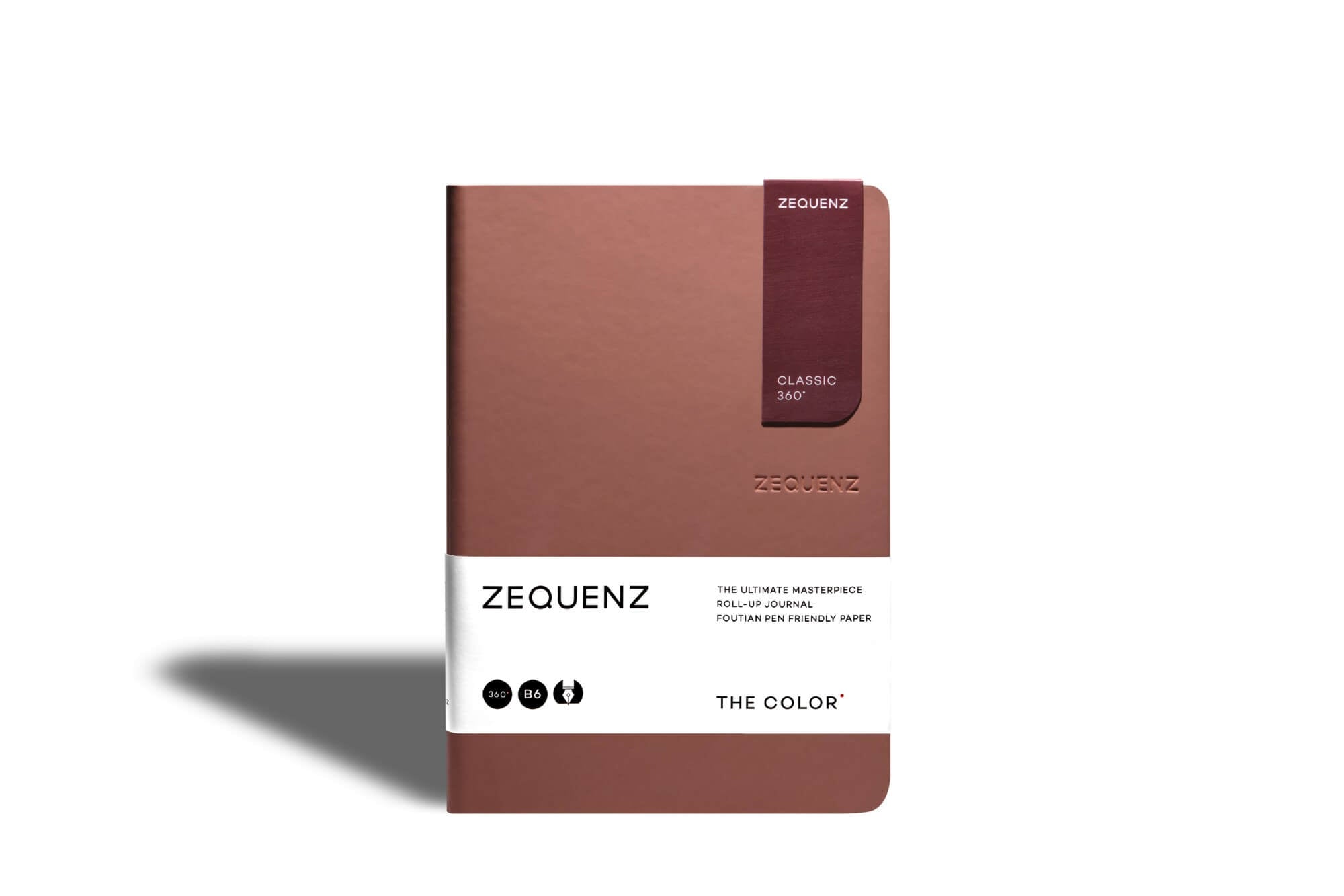 Carnet ZEQUENZ The Color - B6 - Ligné - Terra - 8859340517431