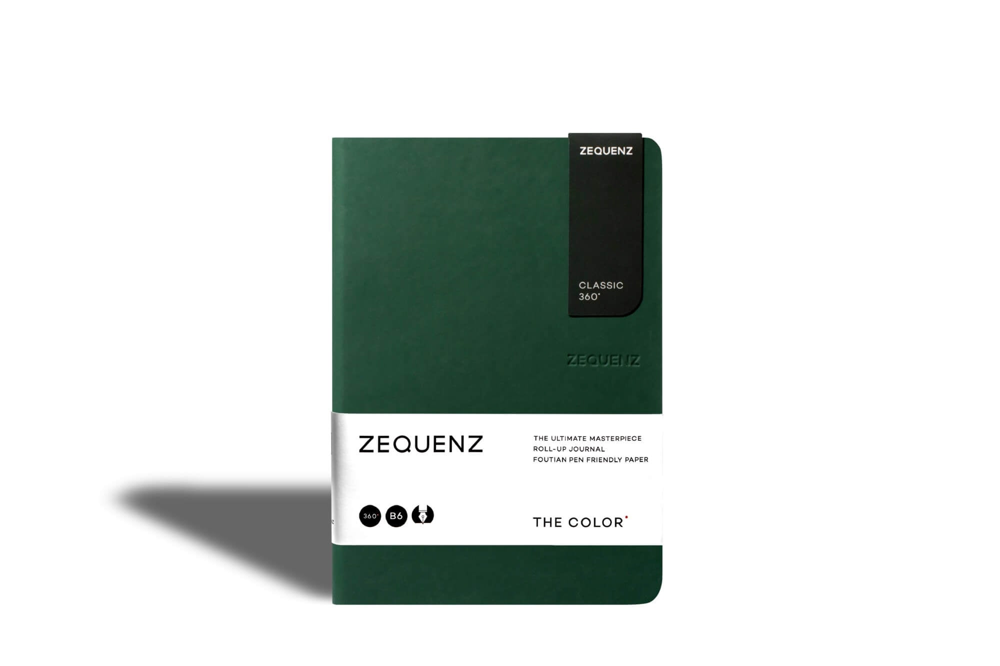 Carnet ZEQUENZ The Color - B6 - Pointillé - Emerald - 