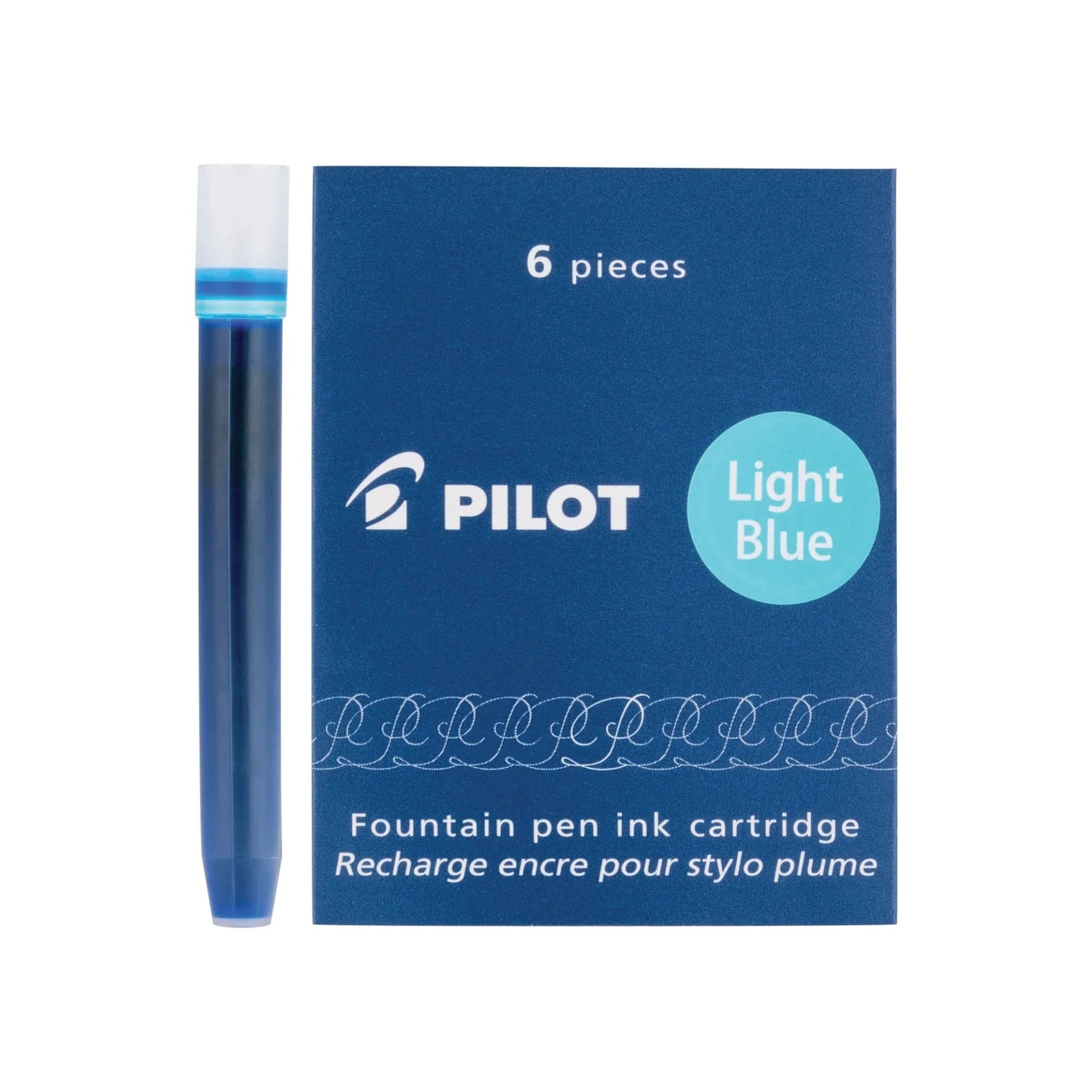 Cartouches d'encre PILOT Namiki - Bleu clair - 