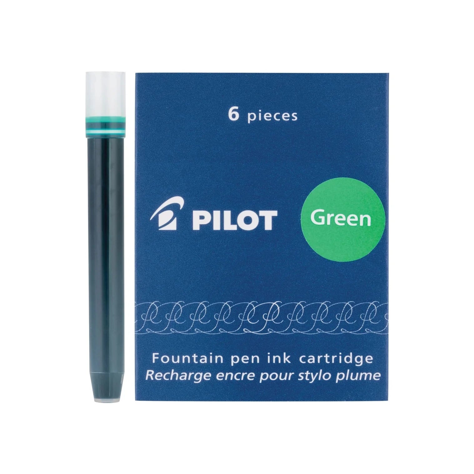 Cartouches d'encre PILOT Namiki - Vert - 