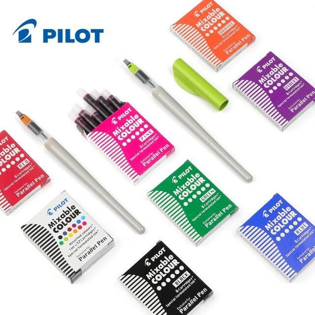 Cartouches d'encre PILOT Parallel Pen - Bleu - 4902505192265