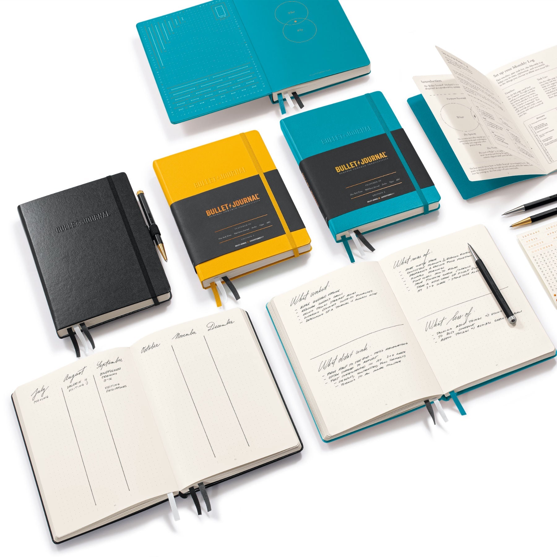 Coffret Cadeau LEUCHTTURM1917 Bullet Journal - Turquoise 25 - 