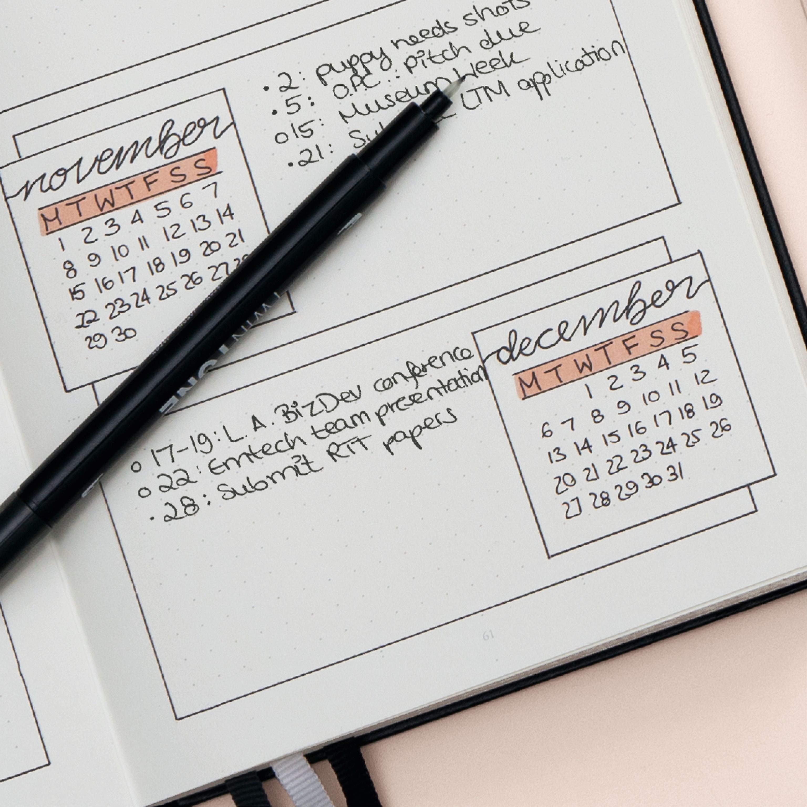 Coffret Cadeau LEUCHTTURM1917 Bullet Journal - Turquoise 25 - 