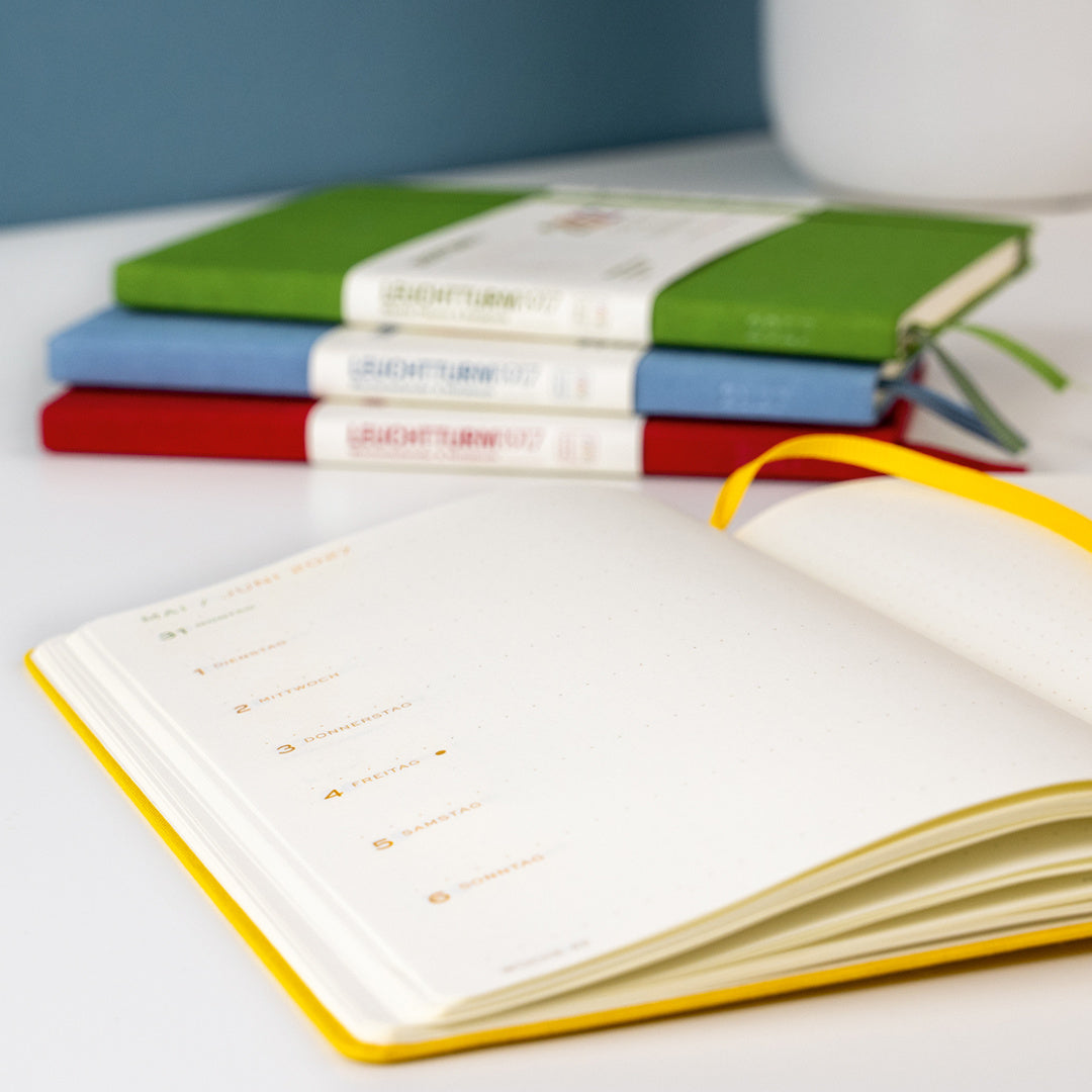 Agenda Colourful Seasons Edition 2027 LEUCHTTURM1917, Anglais - A5 - Hardcover - Green