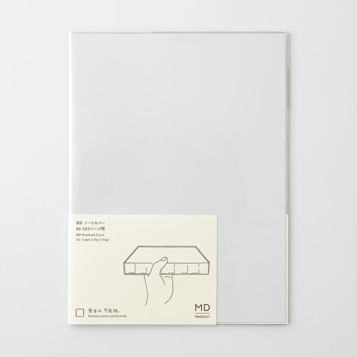 Couverture MD Notebook Codex 1 Day 1 Page Clear Cover - A5 - 