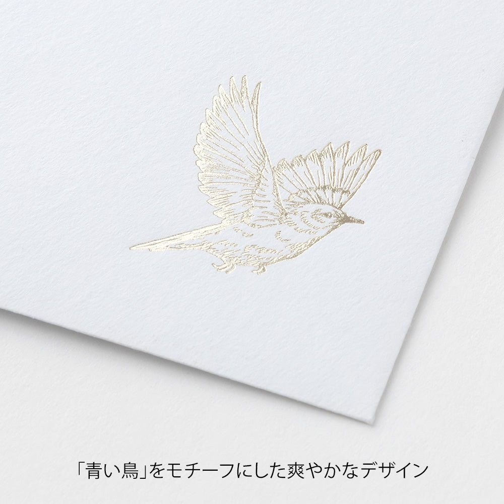 Enveloppes MIDORI Oiseaux Précieux - 16.2 x 11.4 cm - Illustré - 