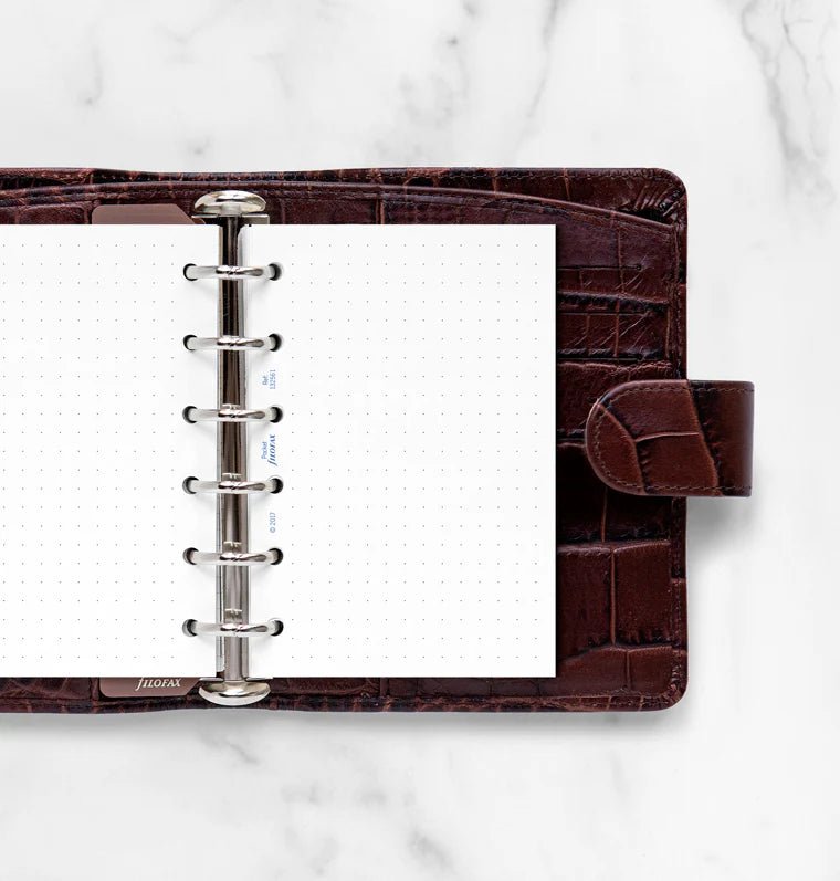 Feuilles de notes pointillées FILOFAX - Blanc - Pocket - Pocket - Pointillé - 5015142280741