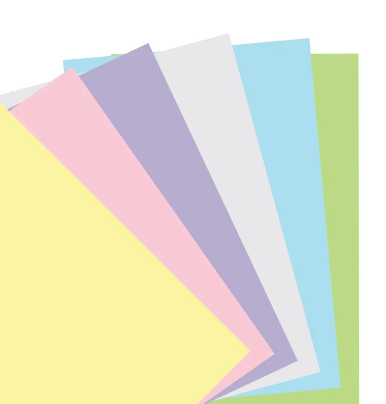 Feuilles de notes unies FILOFAX - Assortiment Pastel - Personal - Personal - Uni - 5015142278045
