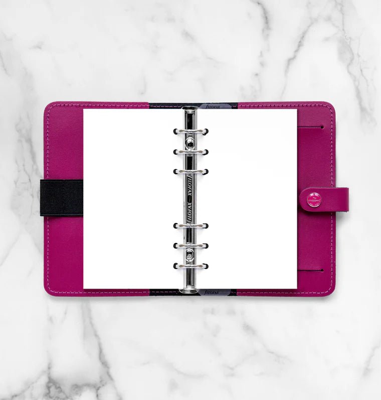 Feuilles de notes unies FILOFAX - Blanc - Personal - Personal - Uni - 5015142529017