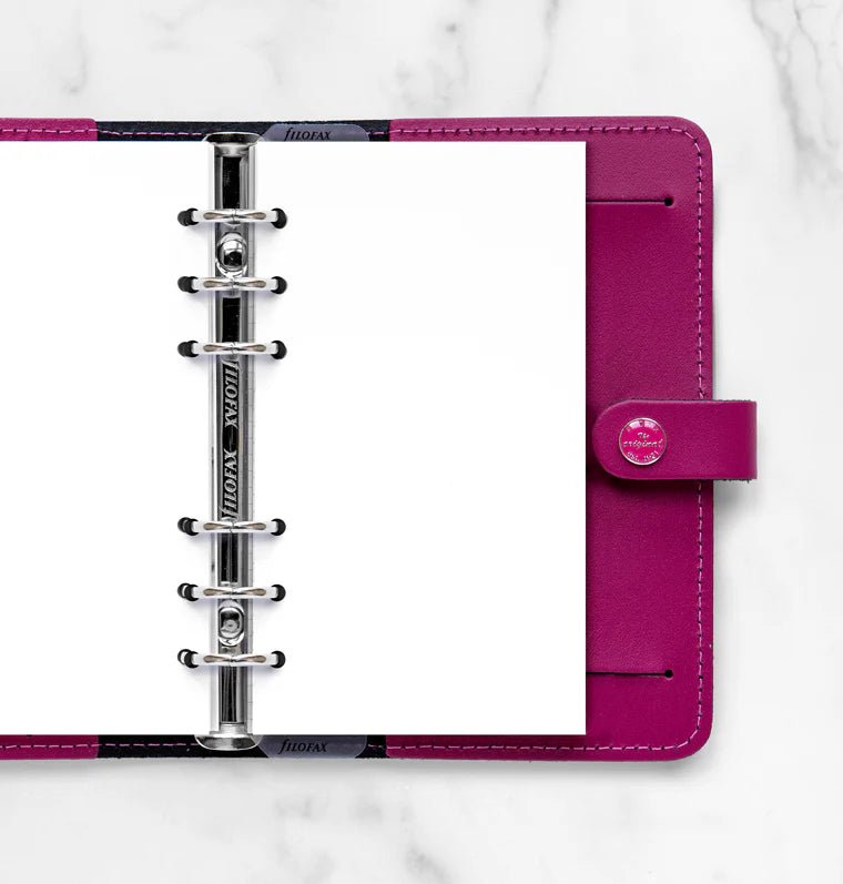 Feuilles de notes unies FILOFAX - Blanc - Personal - Personal - Uni - 5015142529017