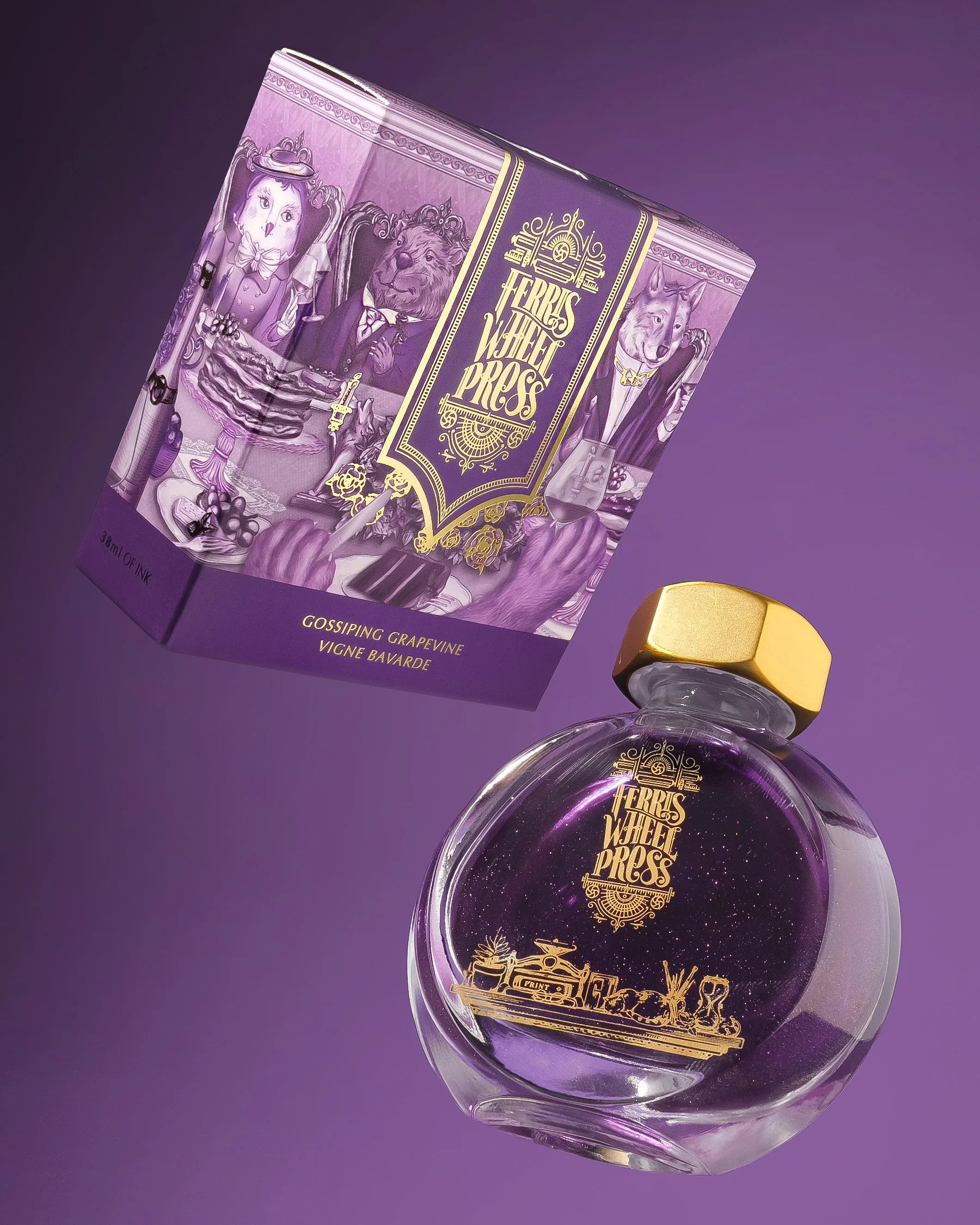 Flacon d'encre FERRIS WHEEL PRESS - Everyday Ink - Gossiping Grapevine (38ml) - 