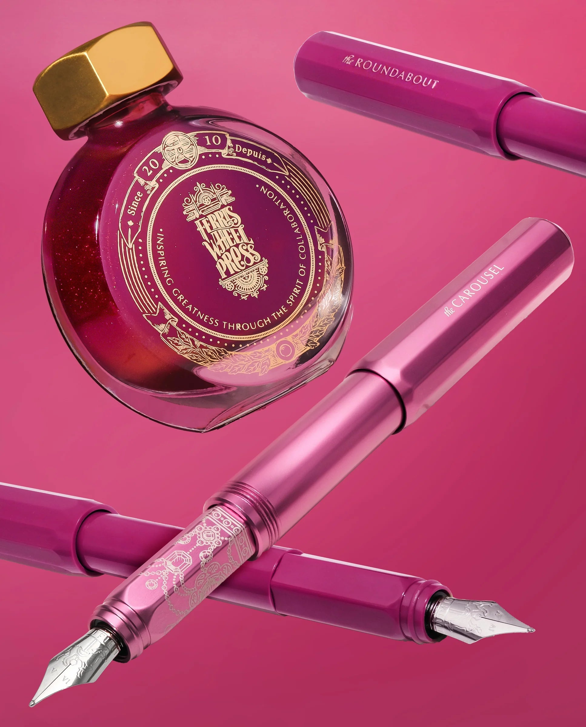 Flacon d'encre FERRIS WHEEL PRESS - Everyday Ink | Honorary Edition - Little Miss Jubilee (38ml) - 