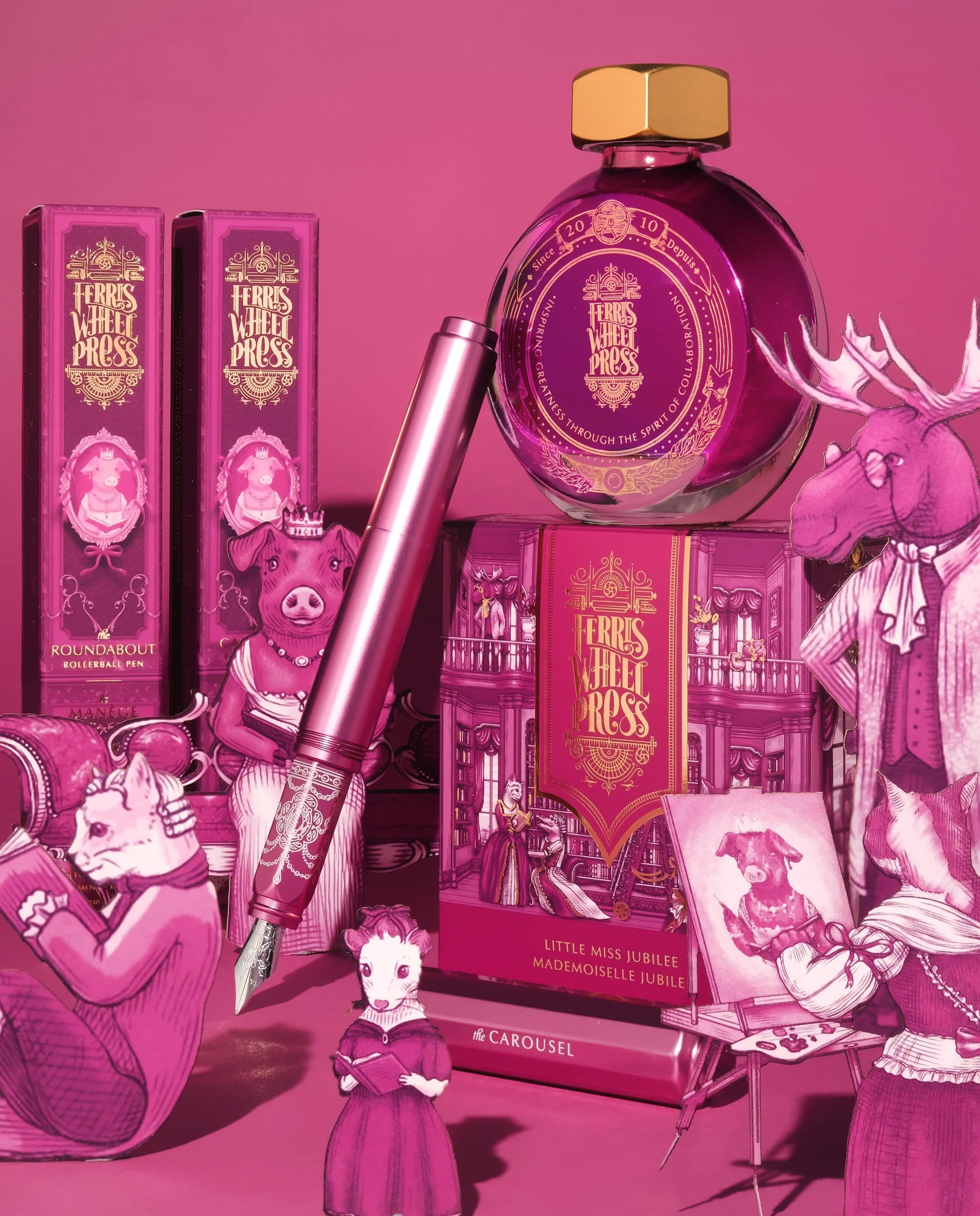 Flacon d'encre FERRIS WHEEL PRESS - Everyday Ink | Honorary Edition - Little Miss Jubilee (38ml) - 