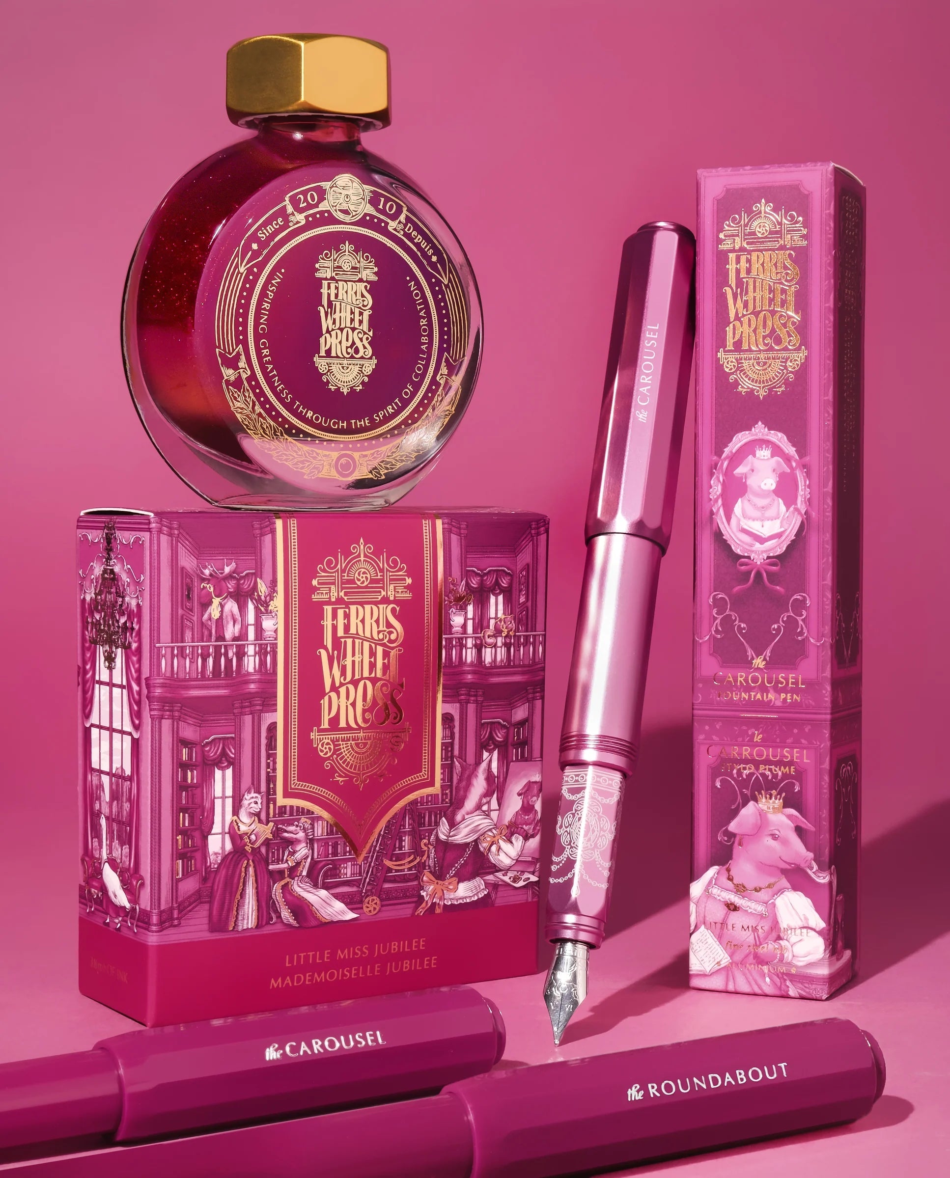 Flacon d'encre FERRIS WHEEL PRESS - Everyday Ink | Honorary Edition - Little Miss Jubilee (38ml) - 