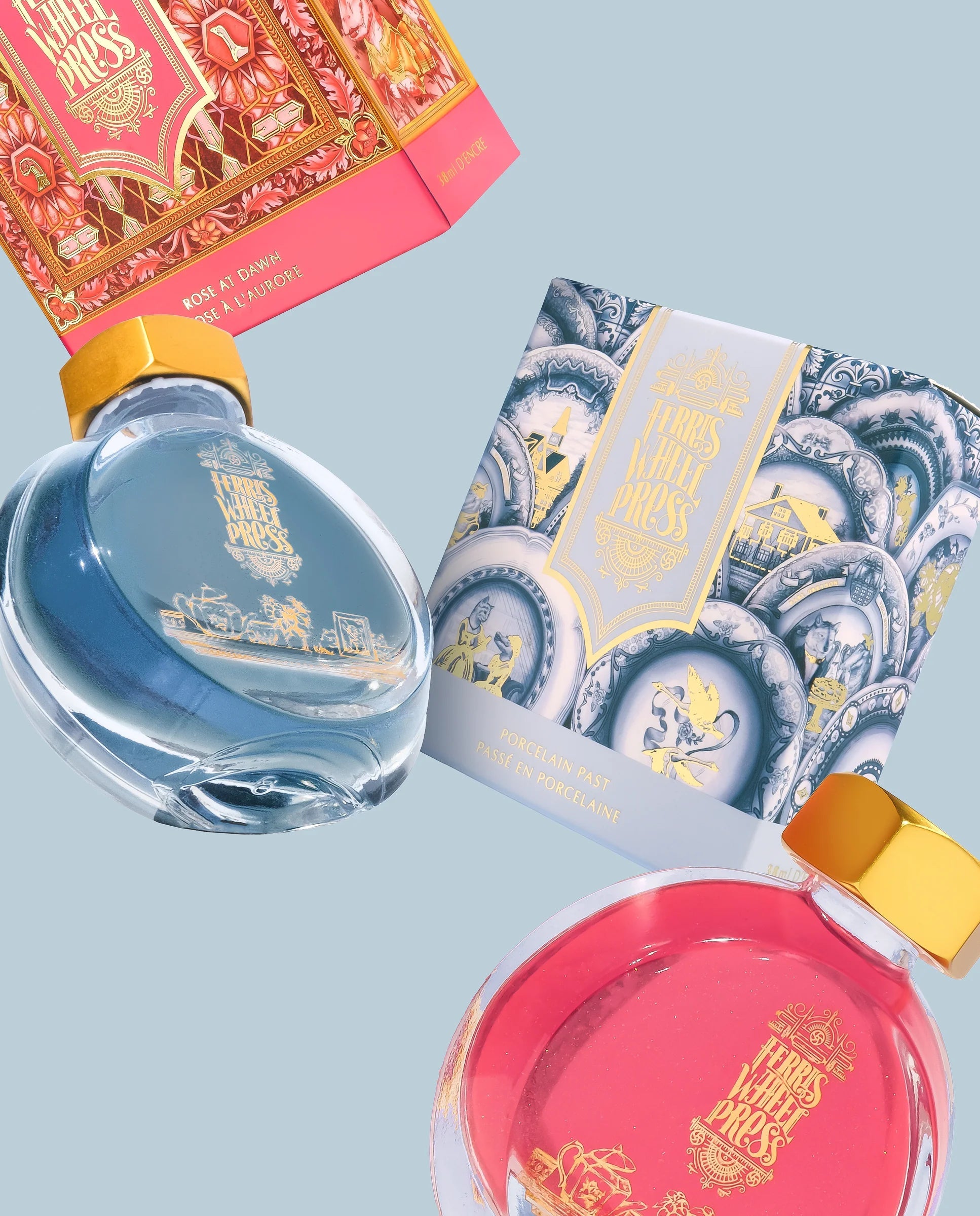 Flacon d'encre FERRIS WHEEL PRESS - Everyday Ink - Porcelain Past (38ml) - 818351006134
