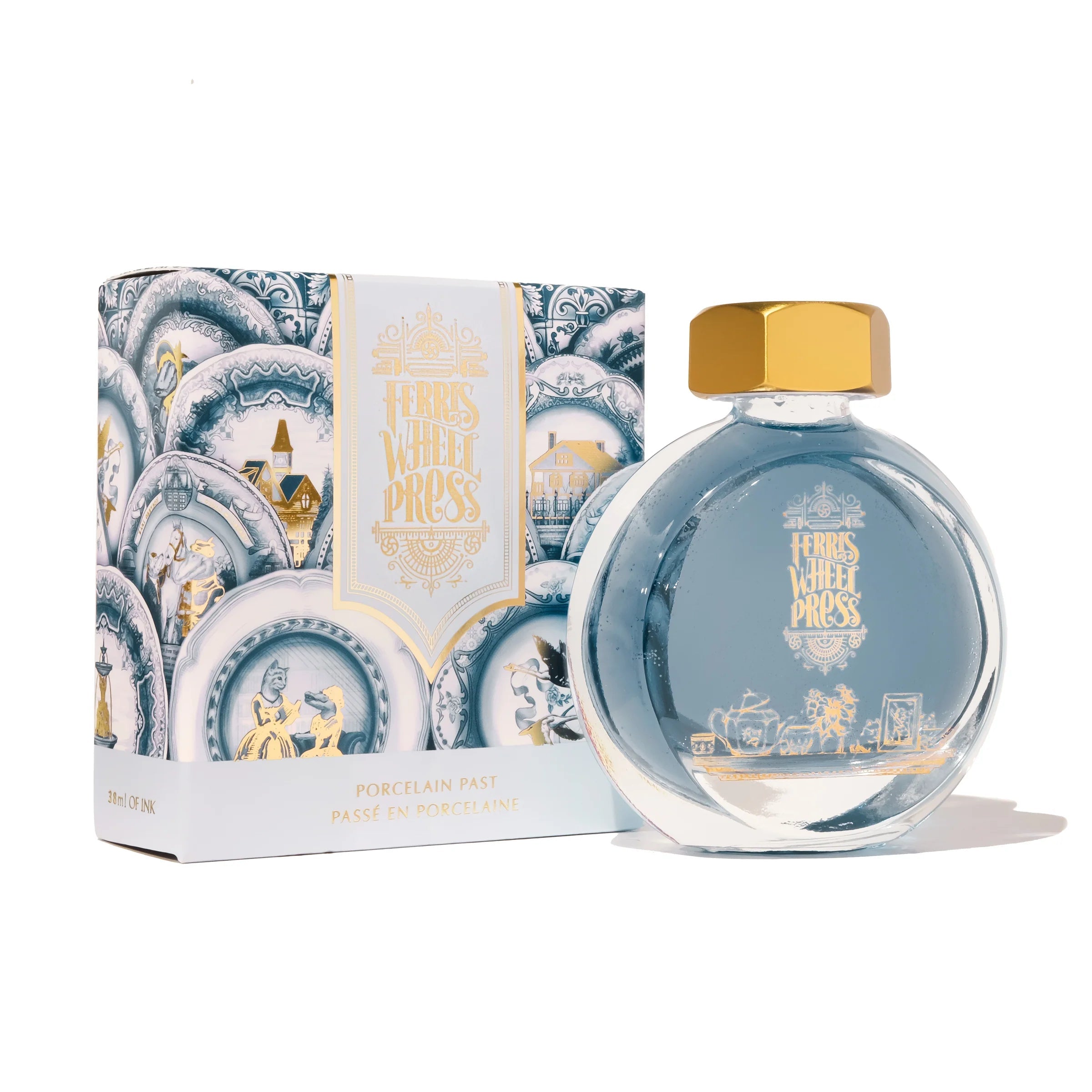 Flacon d'encre FERRIS WHEEL PRESS - Everyday Ink - Porcelain Past (38ml) - 818351006134