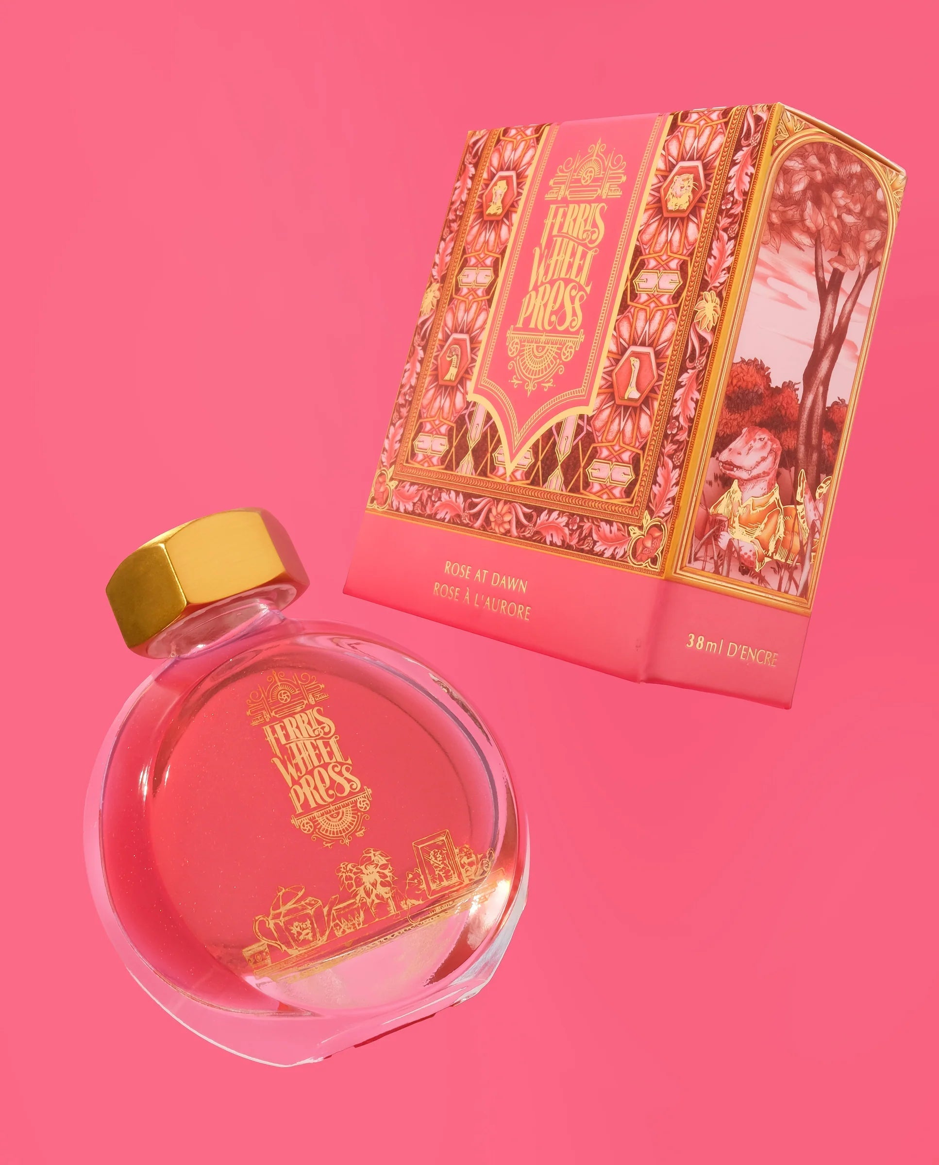Flacon d'encre FERRIS WHEEL PRESS - Everyday Ink - Rose at Dawn (38ml) - 818351006141