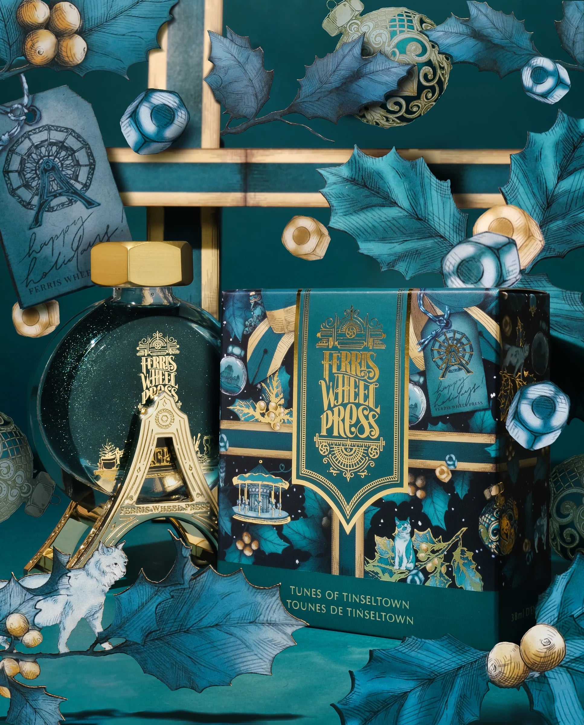 Flacon d'encre FERRIS WHEEL PRESS - Everyday Ink - Tunes of Tinseltown (38ml) - 
